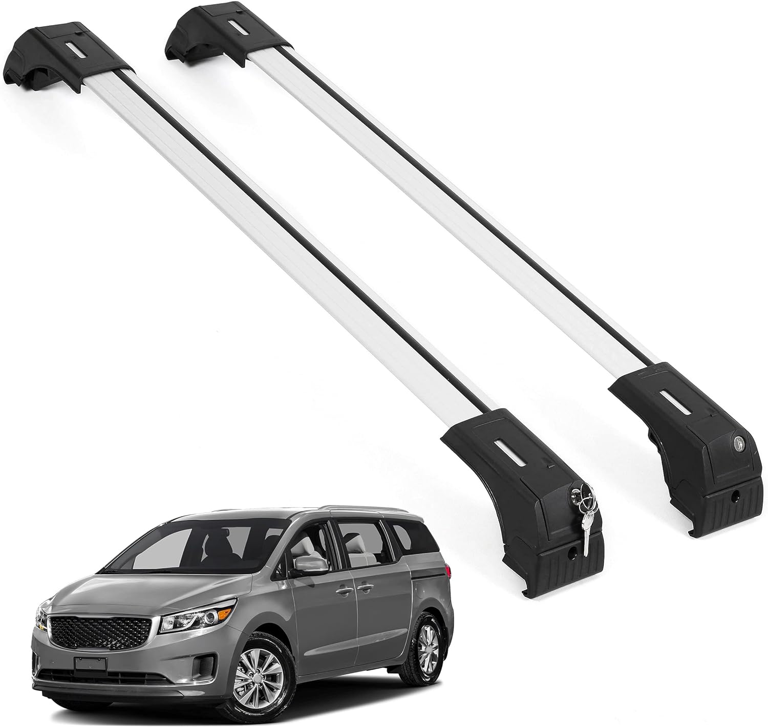 ERKUL Roof Rack Crossbars For KIA SEDONA 2015-2021