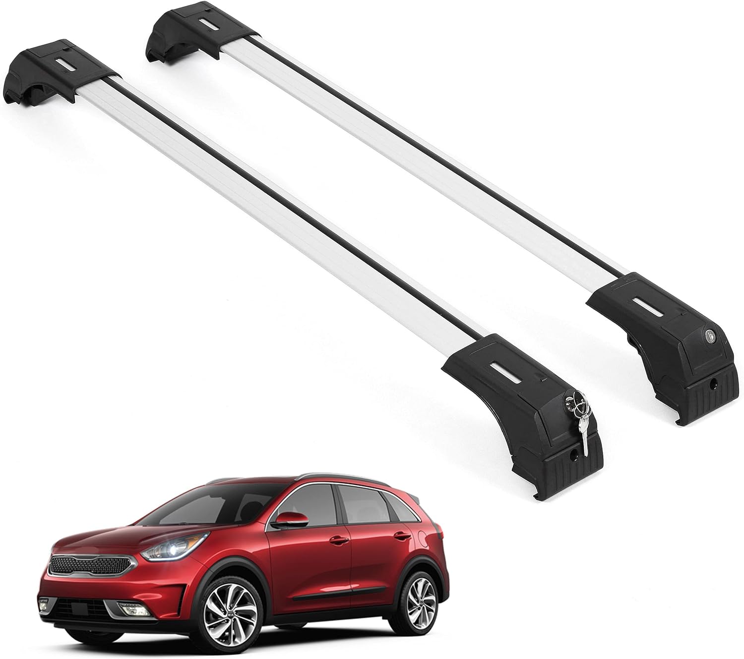 ERKUL Roof Rack Crossbars For KIA NIRO 2016-2022