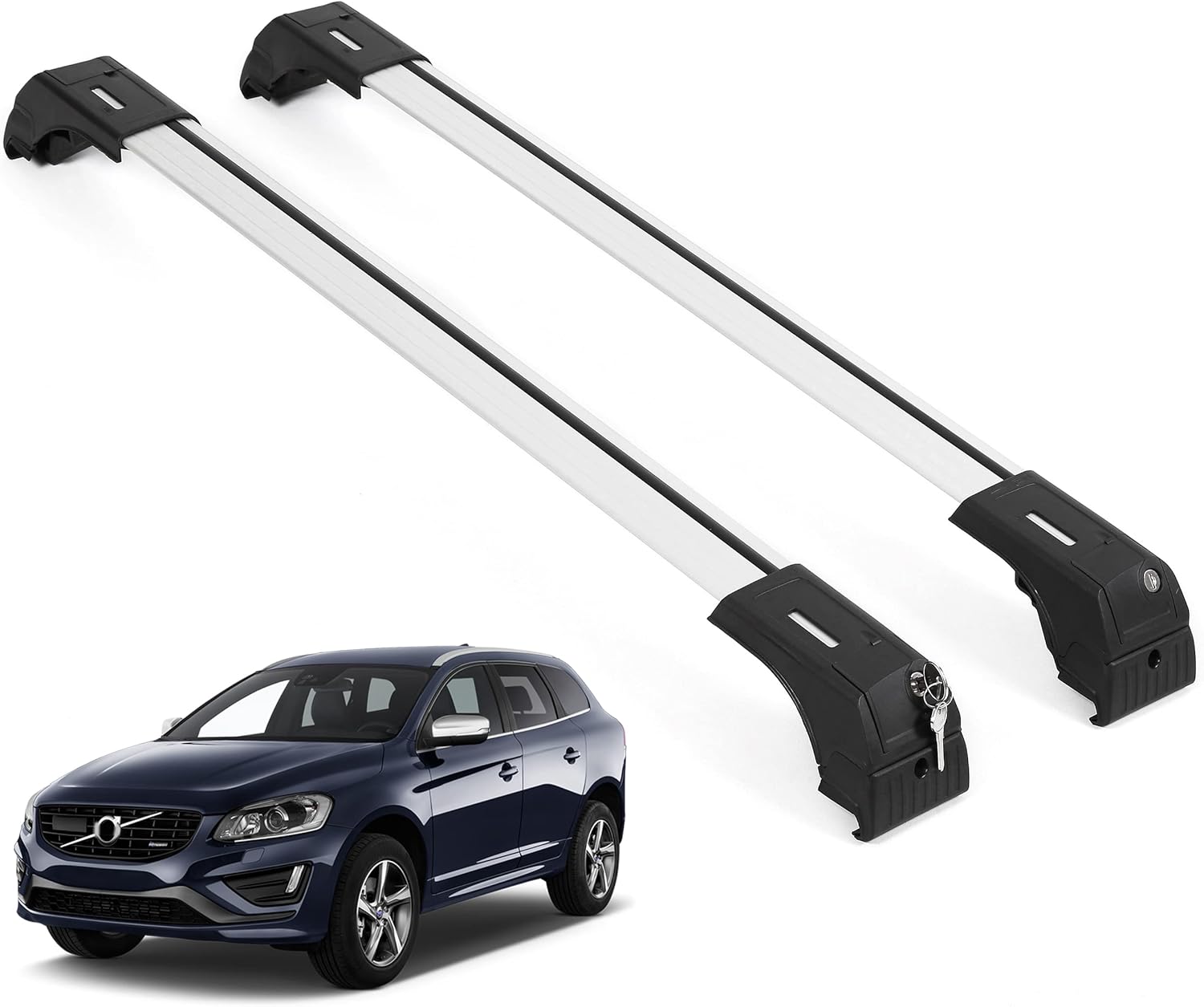 ERKUL Roof Rack Crossbars For VOLVO XC60 2009-2017