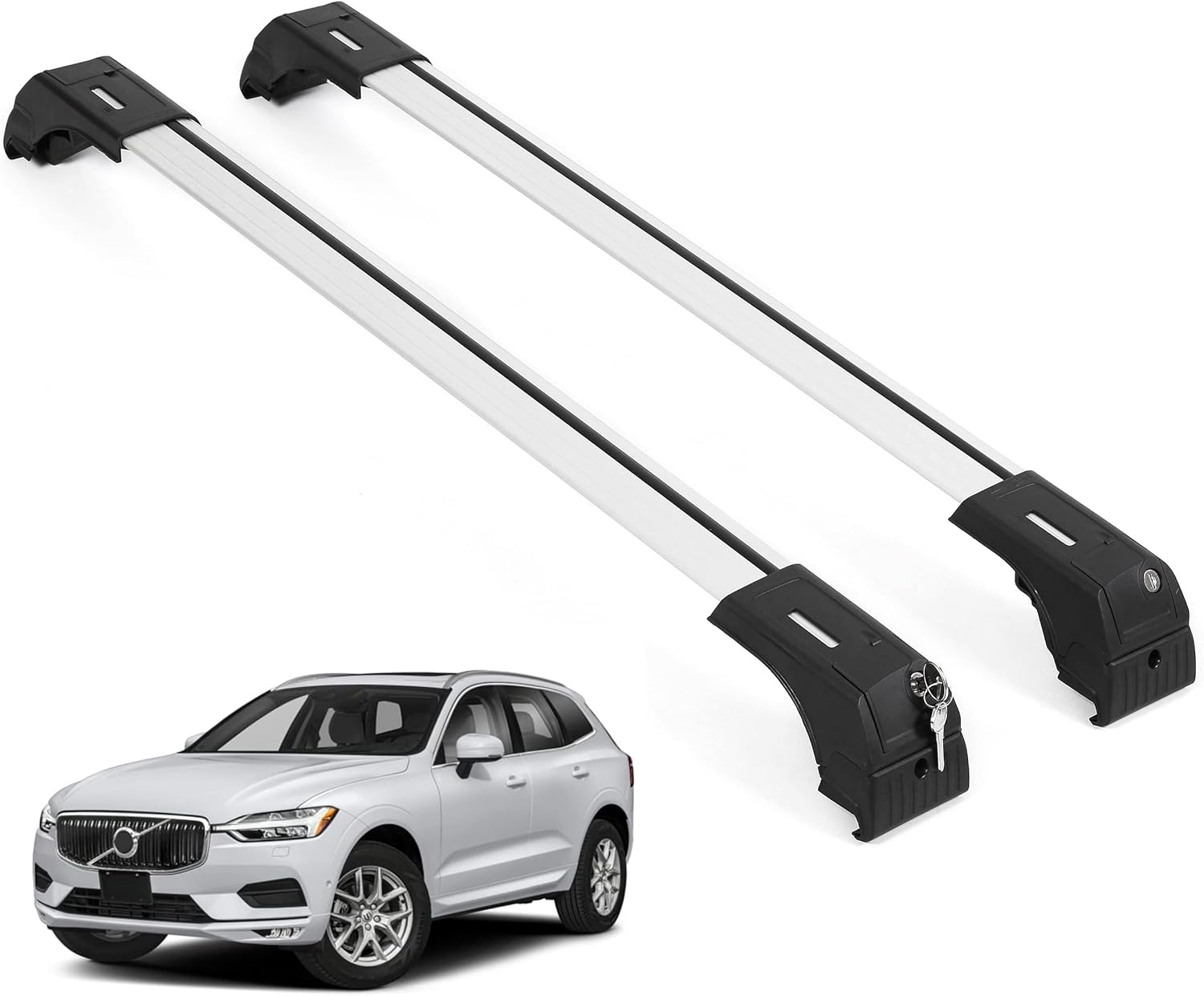 ERKUL Roof Rack Crossbars For VOLVO XC60 2018-2026