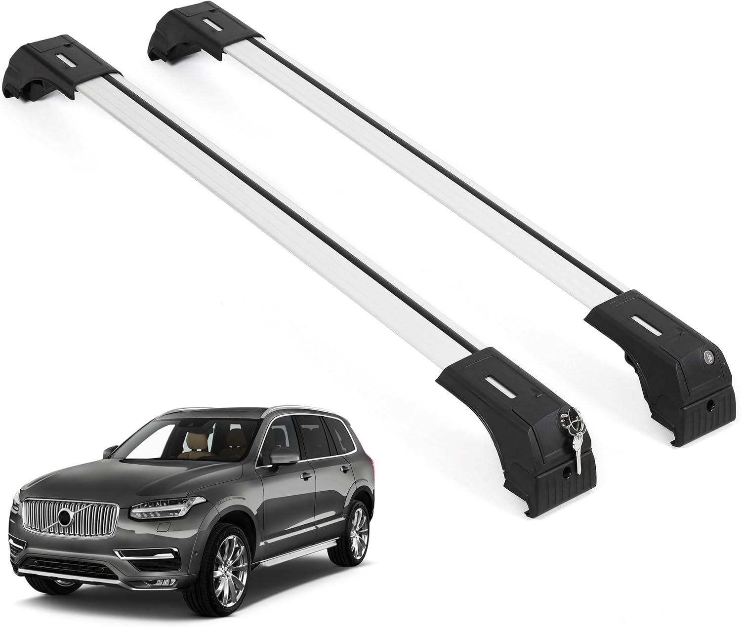 ERKUL Roof Rack Crossbars For VOLVO XC90 2016-2026