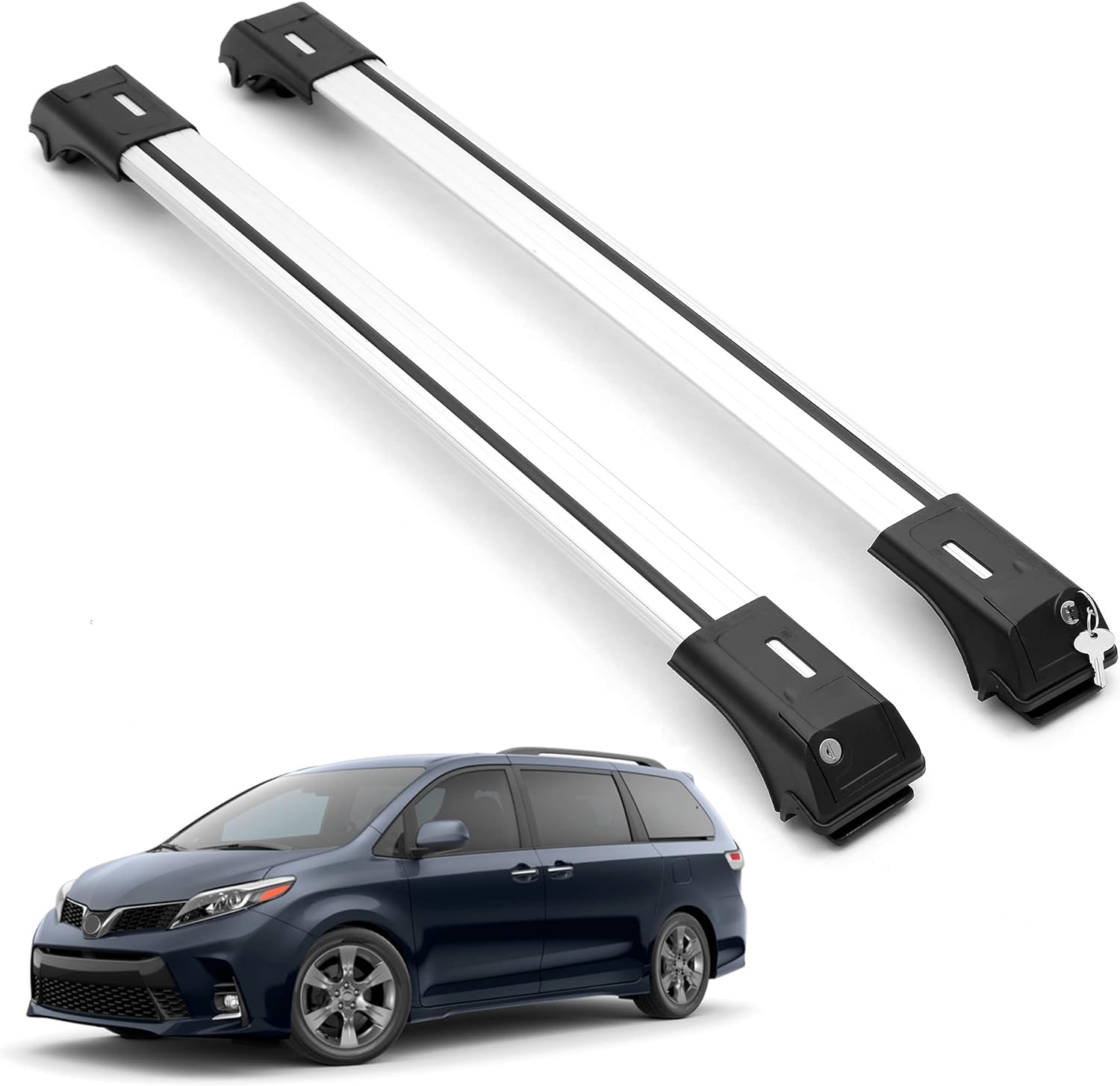 ERKUL Roof Rack Crossbars For TOYOTA SIENNA 2011-2020