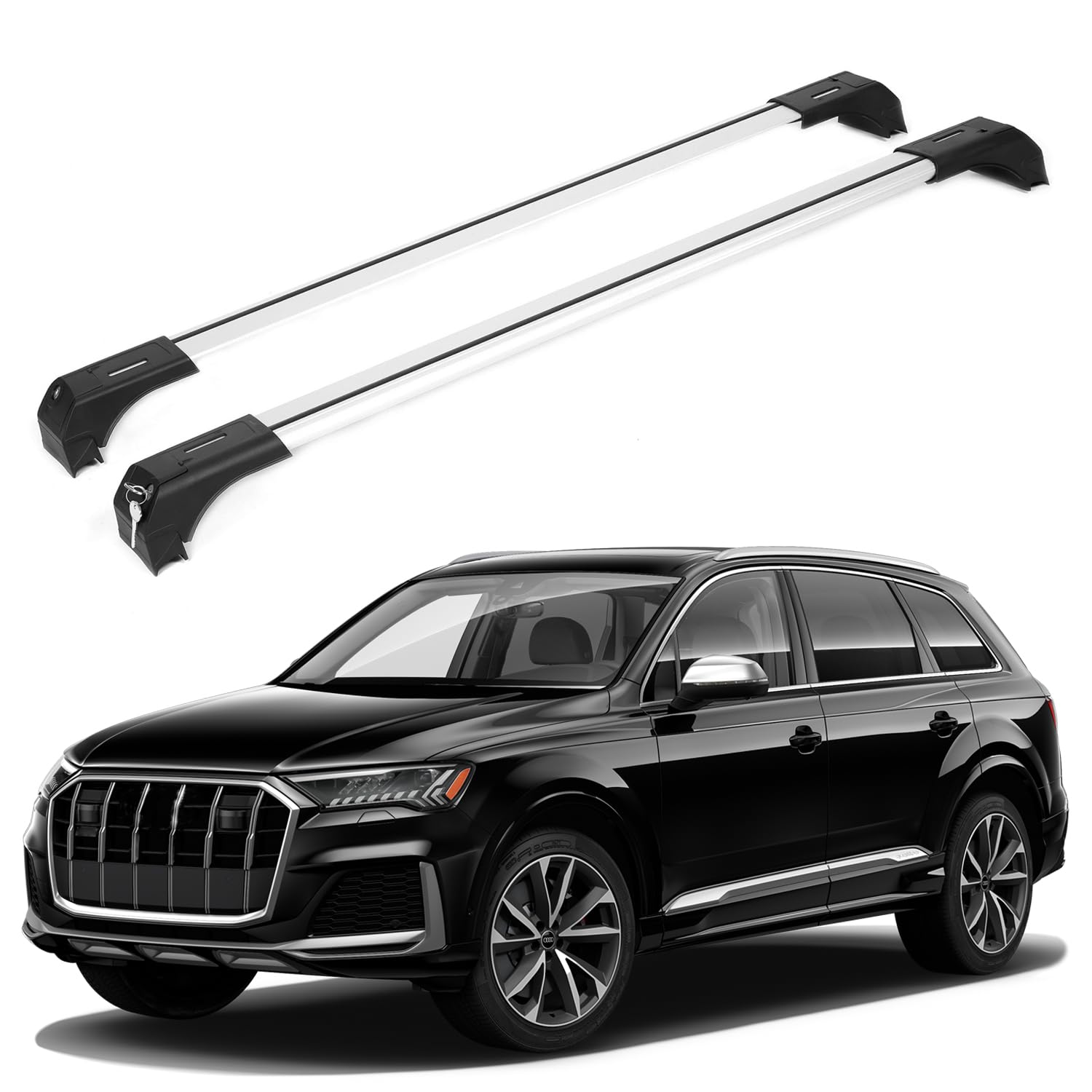 ERKUL Roof Rack Crossbars For AUDI Q7 2017-2026