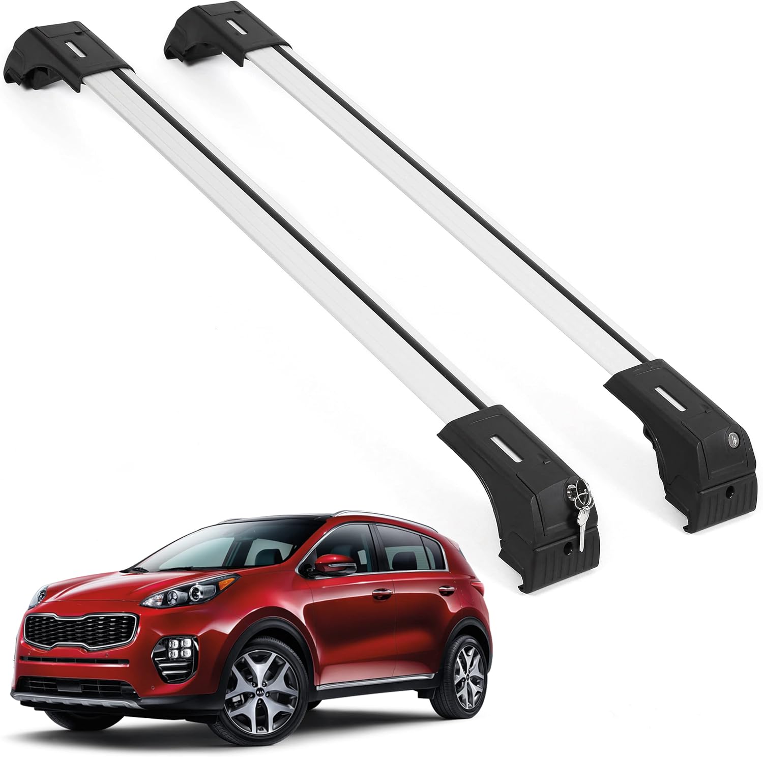ERKUL Roof Rack Crossbars For KIA SPORTAGE 2017-2022