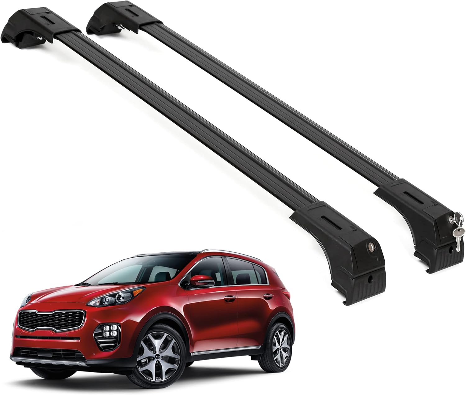 ERKUL Roof Rack Crossbars For KIA SPORTAGE 2017-2022
