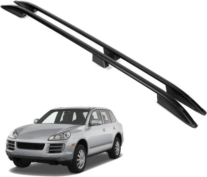 Porsche Cayenne 2003-2010 Aluminum Roof Rails Black | Erkul