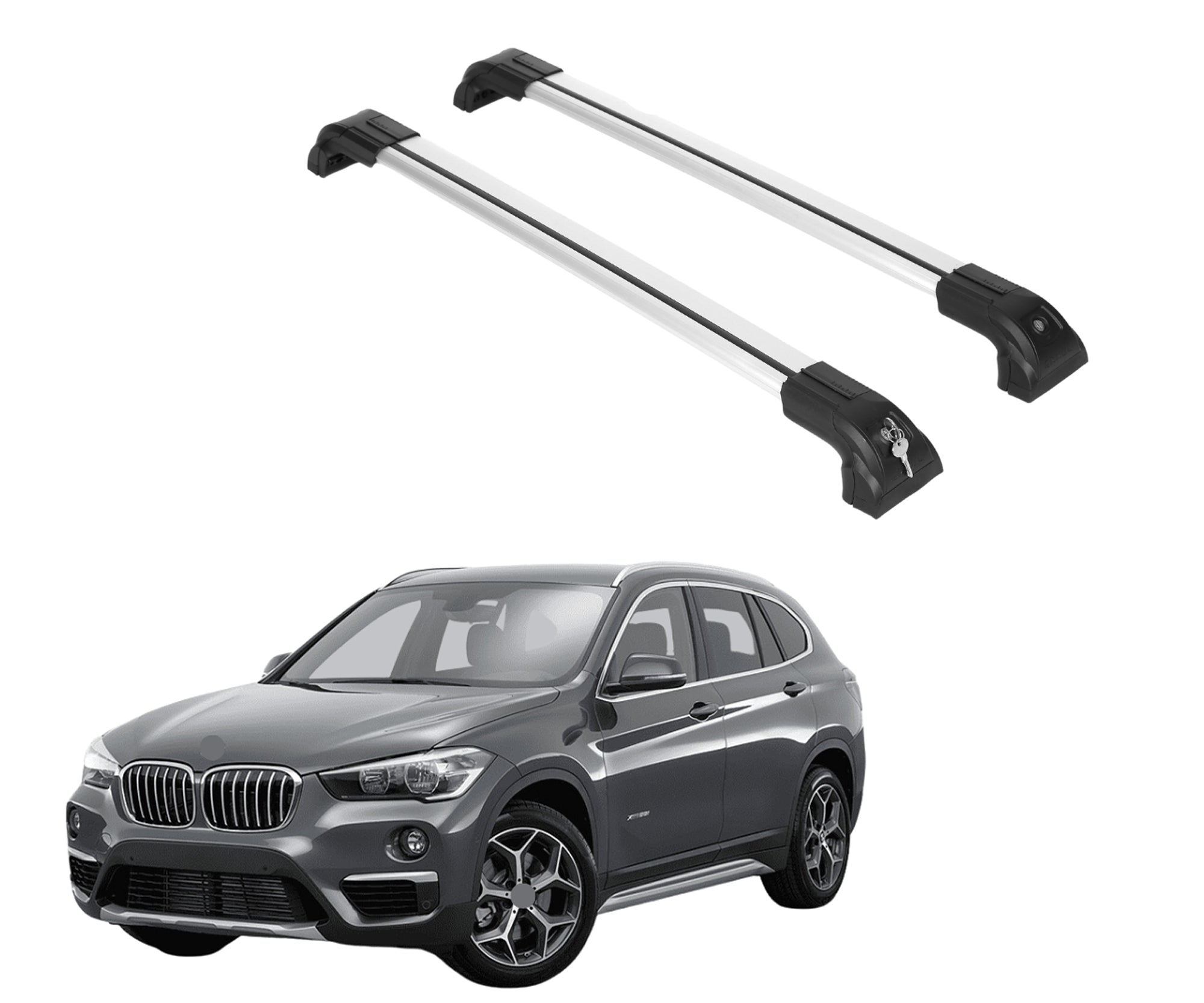 ERKUL Roof Rack Crossbars For BMW X1 2016-2022