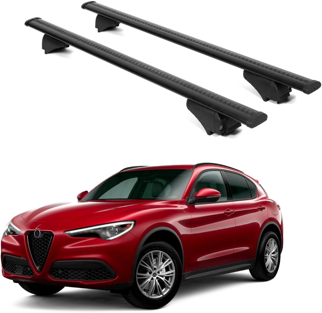 ERKUL Roof Rack Crossbars For ALFA ROMEO STELVIO 2018-2026