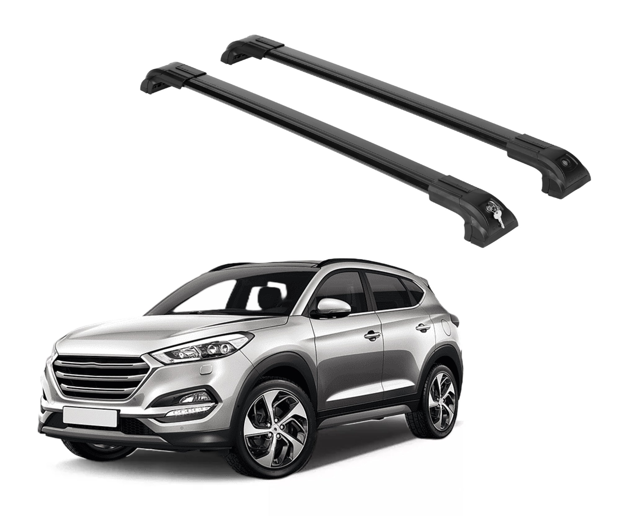 ERKUL Roof Rack Crossbars For HYUNDAI TUCSON 2016-2021