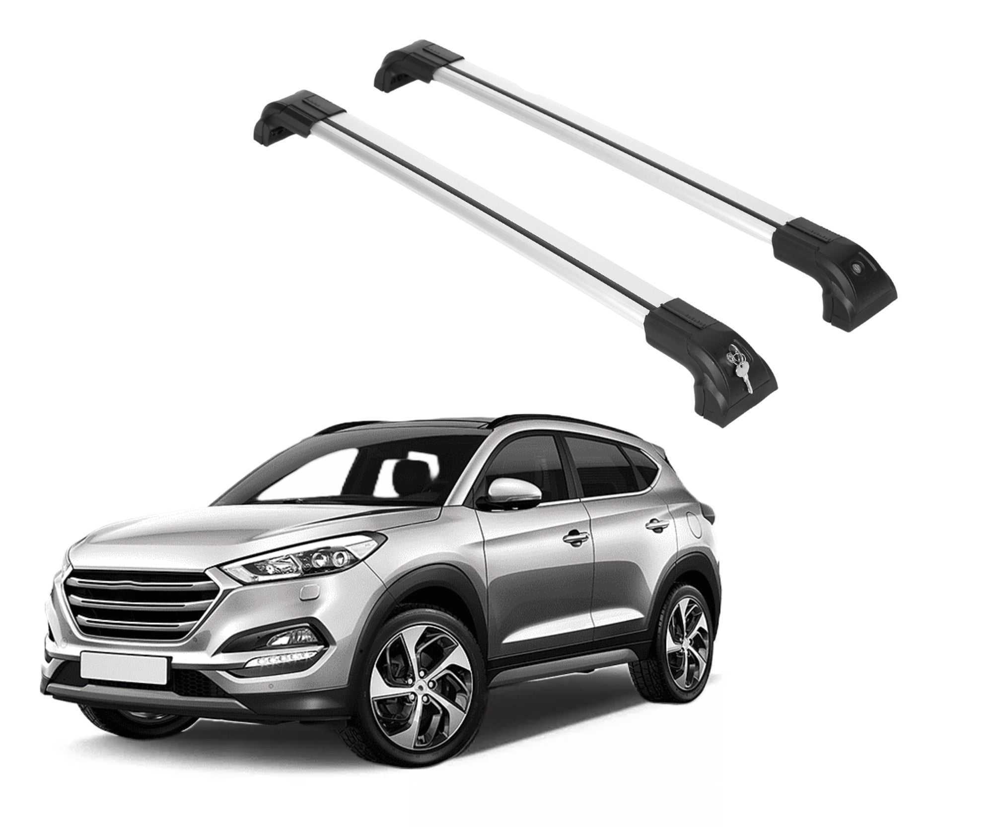 ERKUL Roof Rack Crossbars For HYUNDAI TUCSON 2016-2021