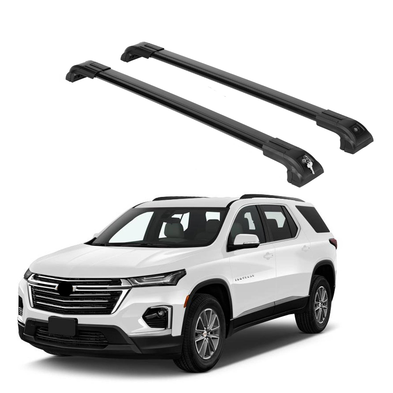 ERKUL Roof Rack Crossbars For CHEVROLET TRAVERSE 2018-2023