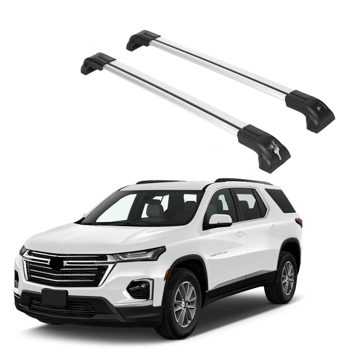 ERKUL Roof Rack Crossbars For CHEVROLET TRAVERSE 2018-2023