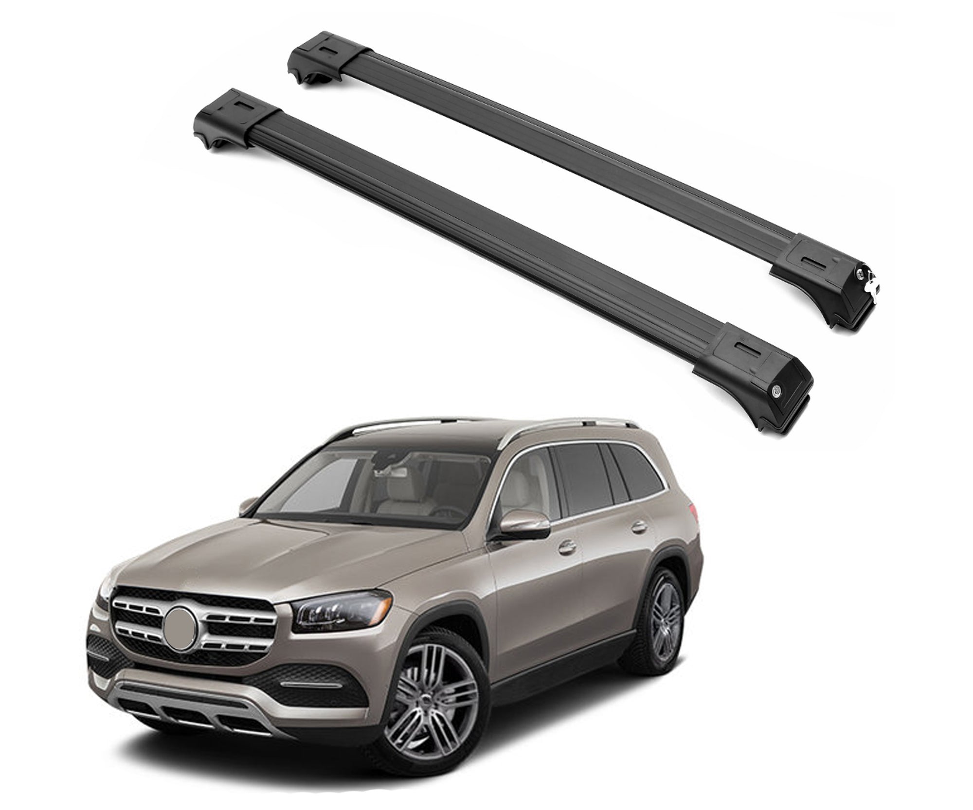 ERKUL Roof Rack Crossbars For MERCEDES-BENZ GLS 2020-2026