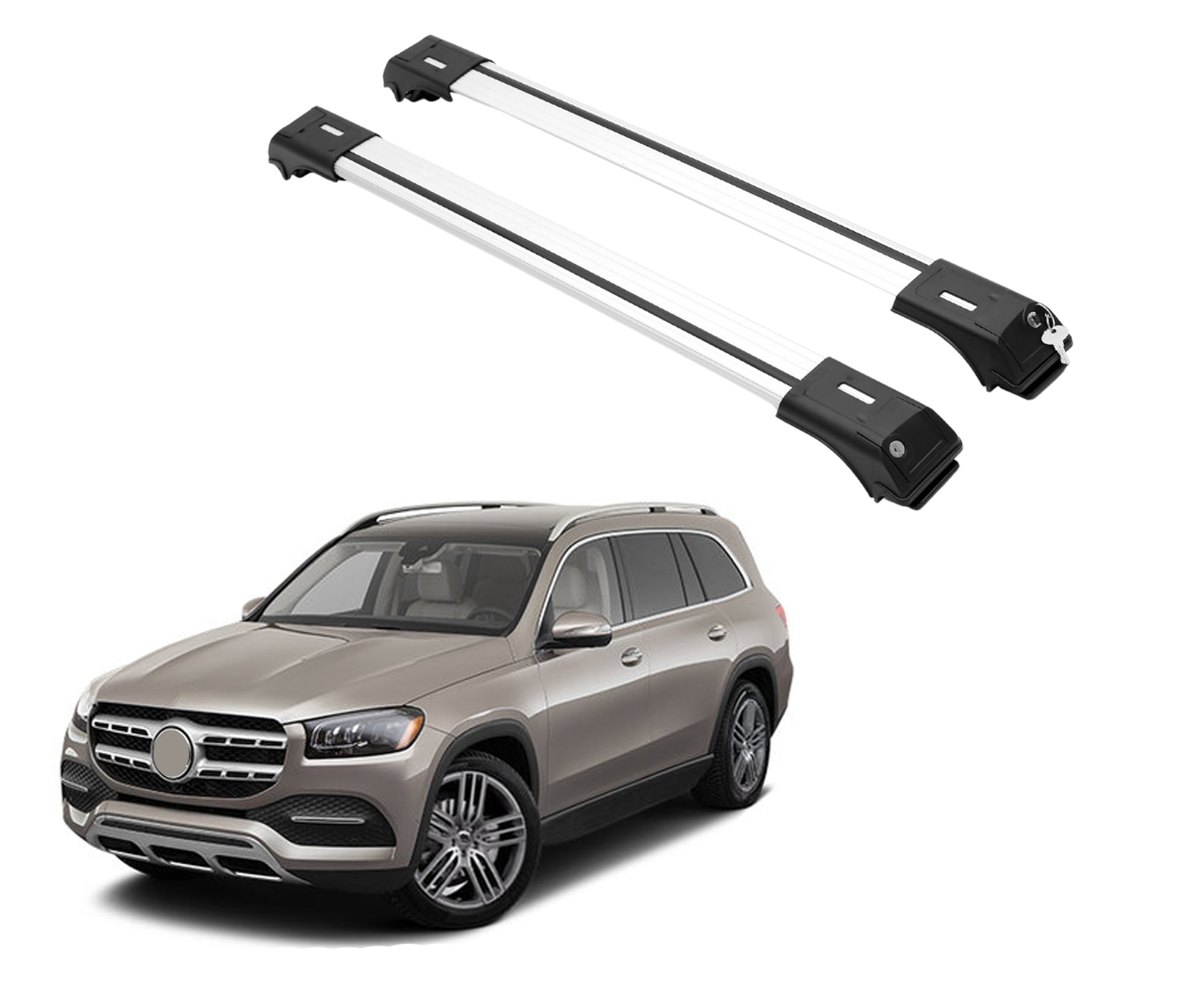 ERKUL Roof Rack Crossbars For MERCEDES-BENZ GLS 2017-2019