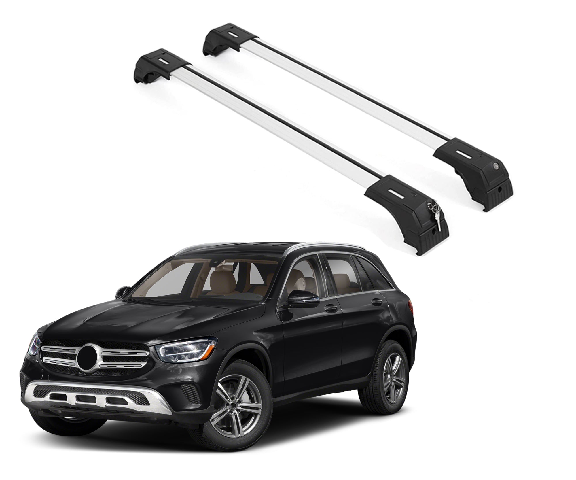 ERKUL Roof Rack Crossbars For MERCEDES-BENZ GLC300 2016-2022
