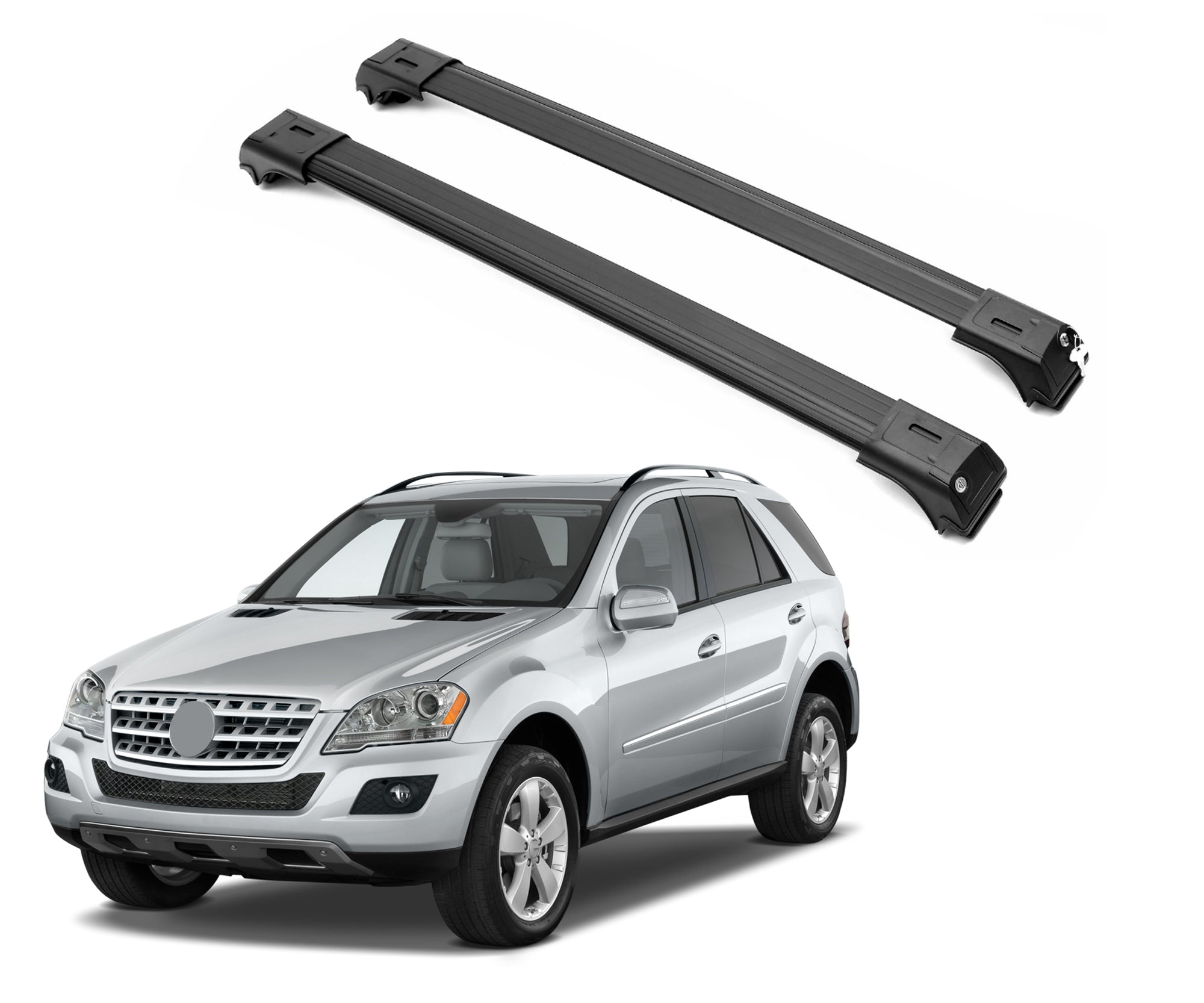 ERKUL Roof Rack Crossbars For MERCEDES-BENZ M-CLASS 2006-2011