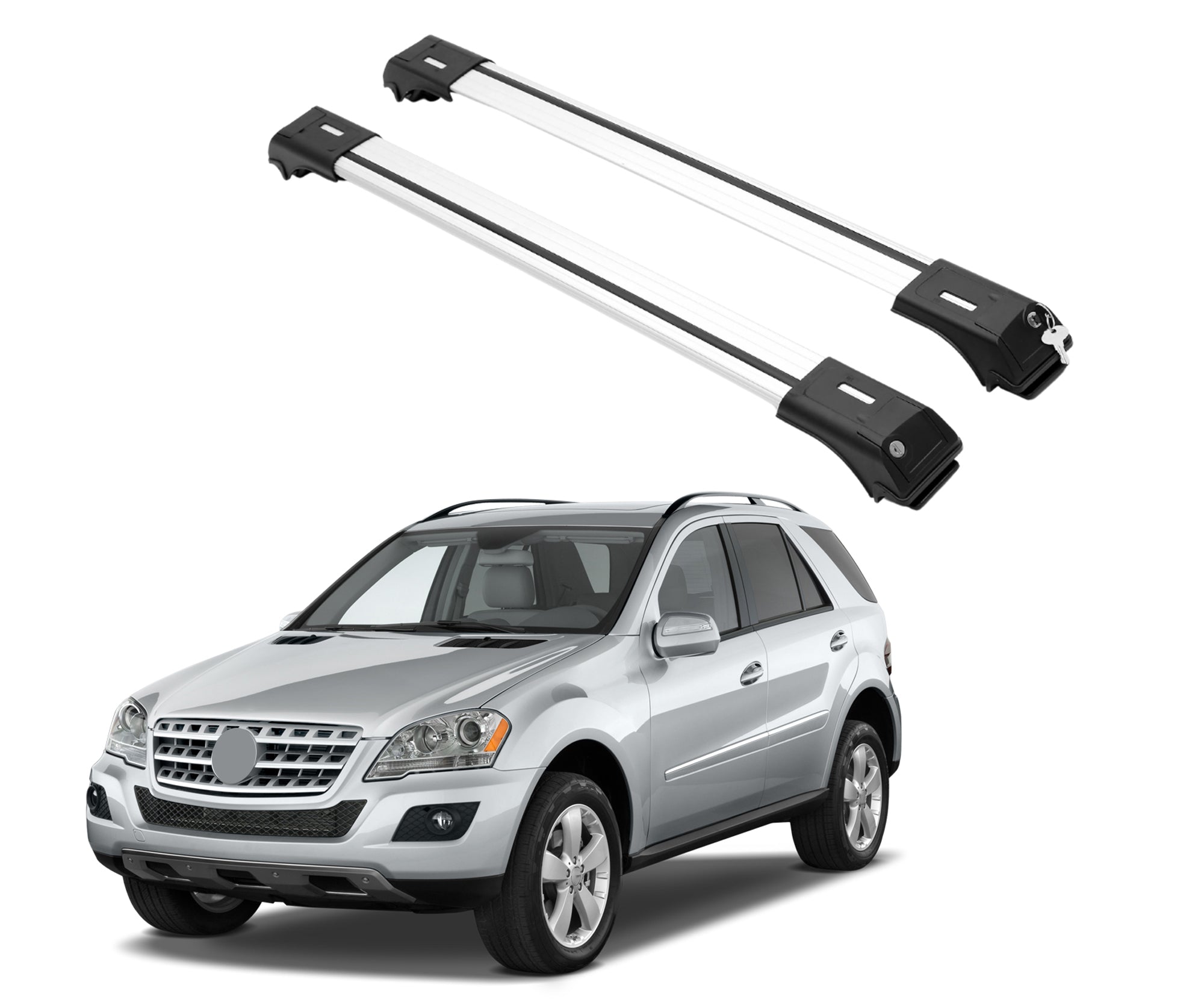ERKUL Roof Rack Crossbars For MERCEDES-BENZ M-CLASS 2006-2011