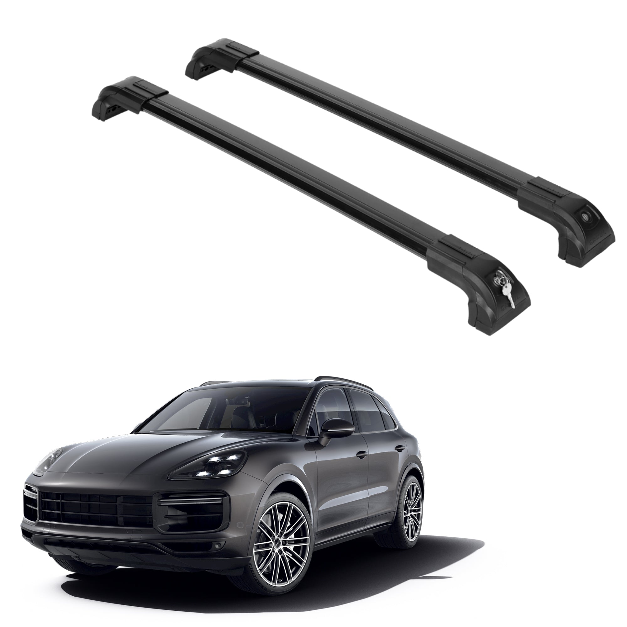 ERKUL Roof Rack Crossbars For PORSCHE CAYENNE 2019-2026