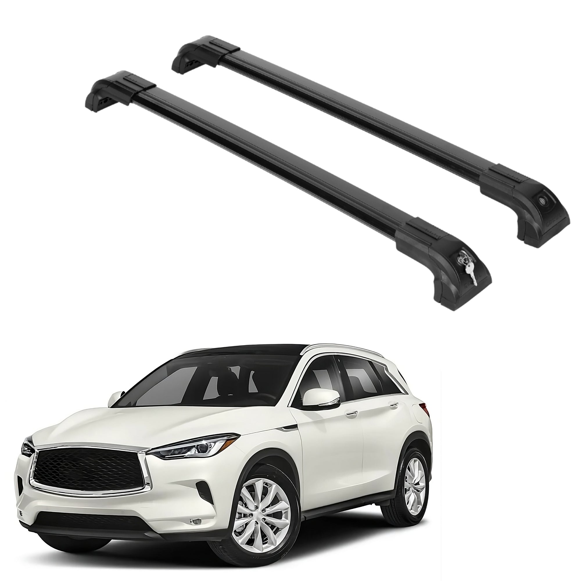 ERKUL Roof Rack Crossbars For INFINITI QX50 2019-2025