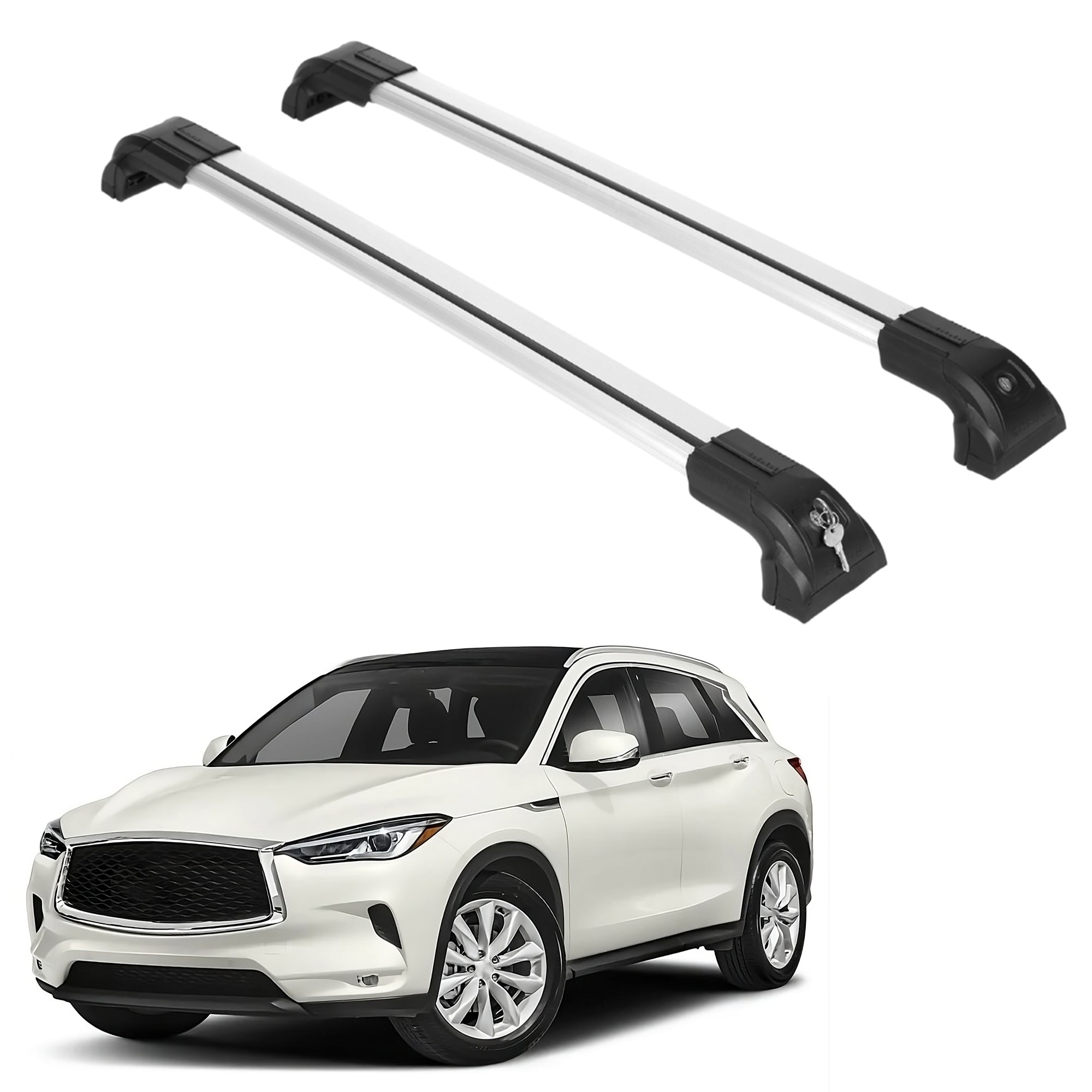 ERKUL Roof Rack Crossbars For INFINITI QX50 2019-2025