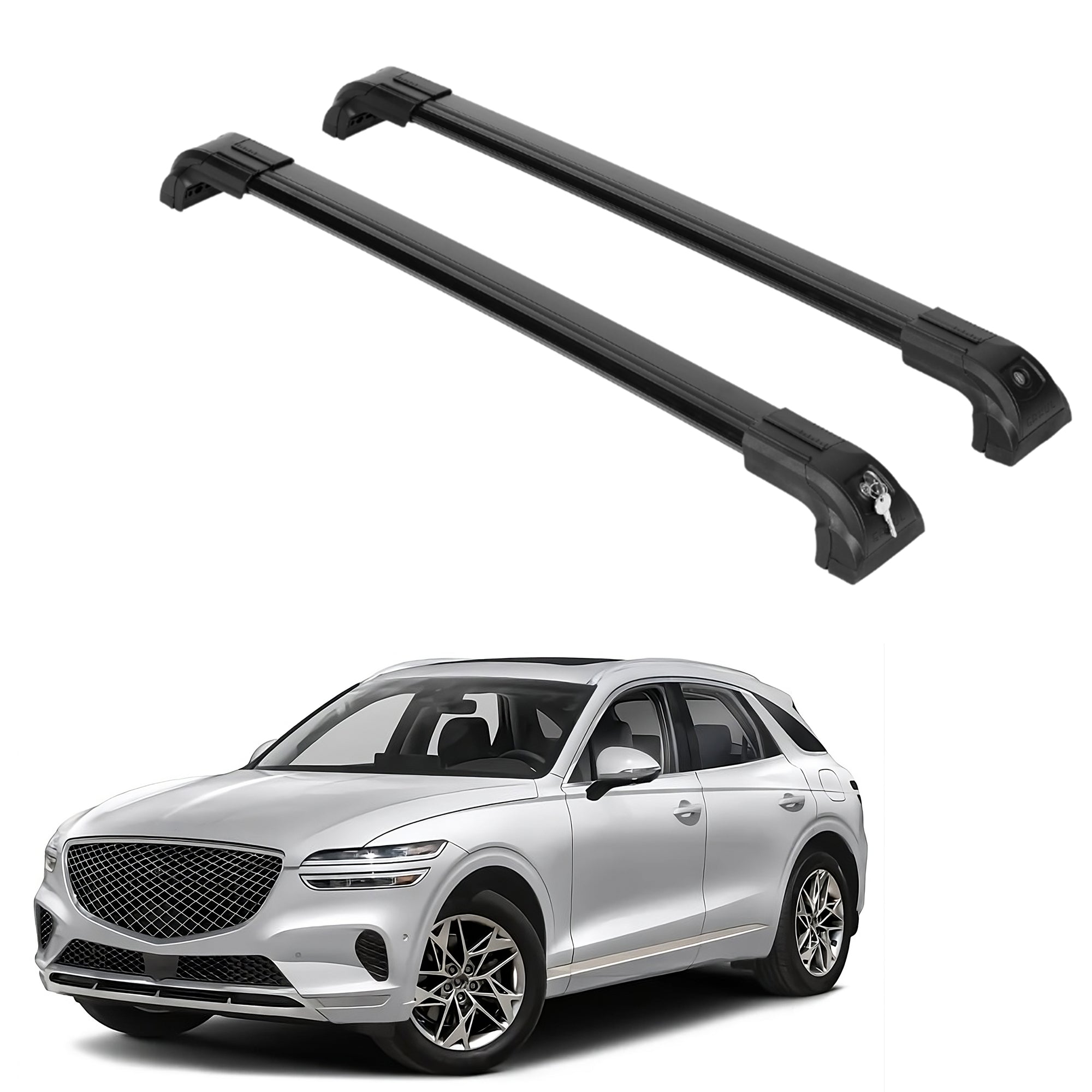 ERKUL Roof Rack Crossbars For GENESIS GV70 2022-2026