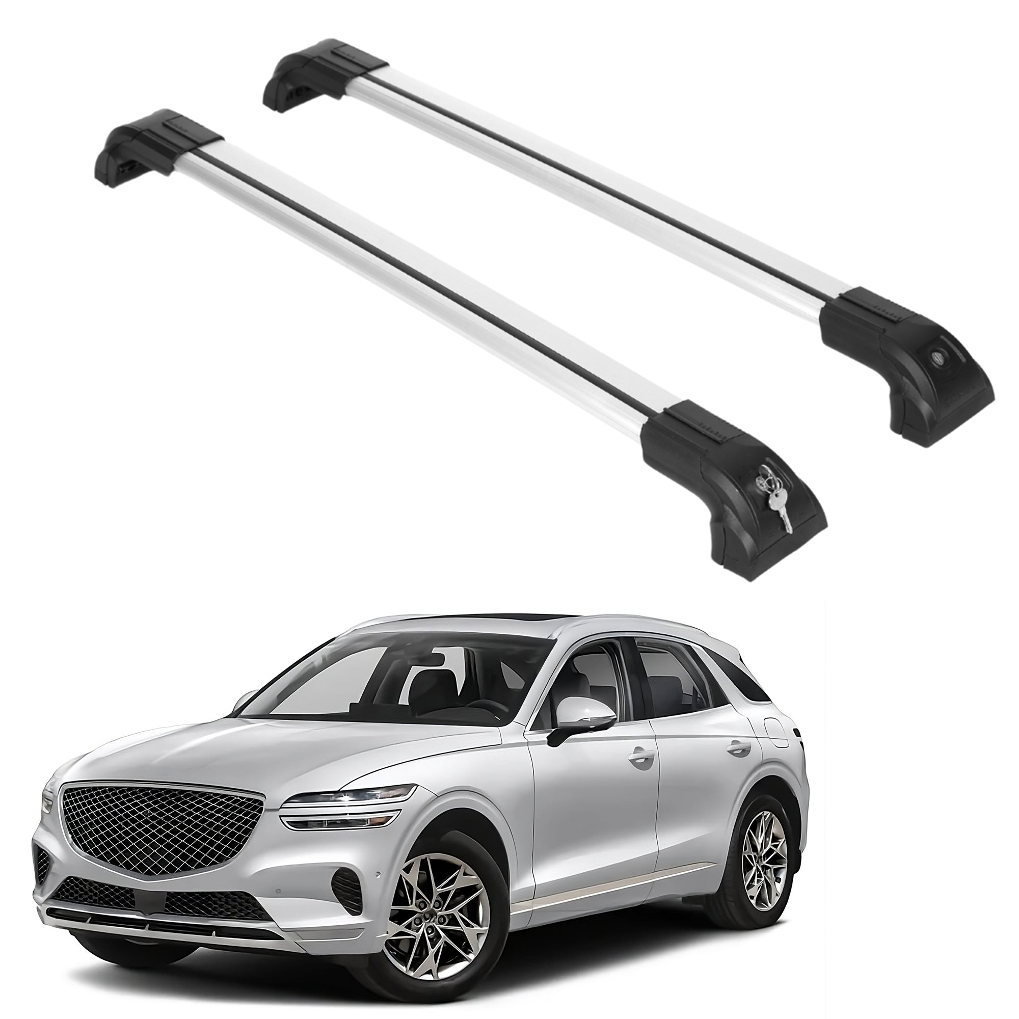 ERKUL Roof Rack Crossbars For GENESIS GV70 2022-2026
