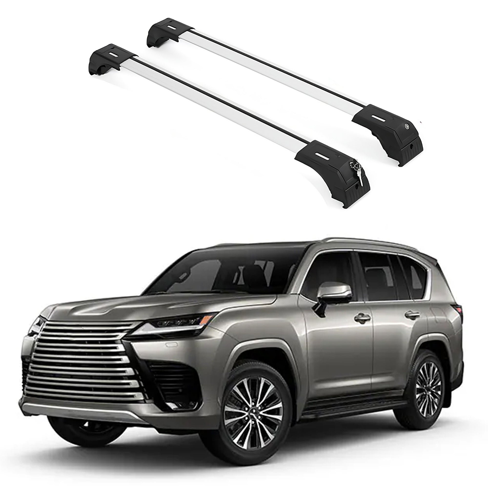 ERKUL Roof Rack Crossbars For LEXUS LX600 2022-2025