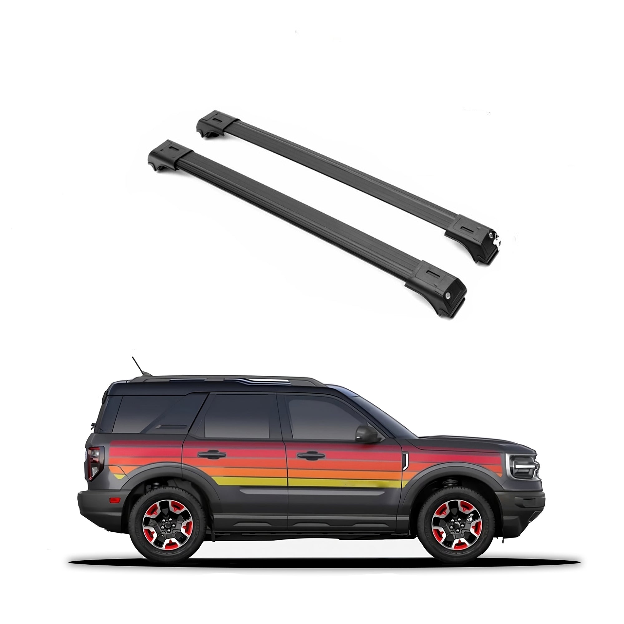 ERKUL Roof Rack Crossbars For FORD BRONCO SPORT 2021-2026
