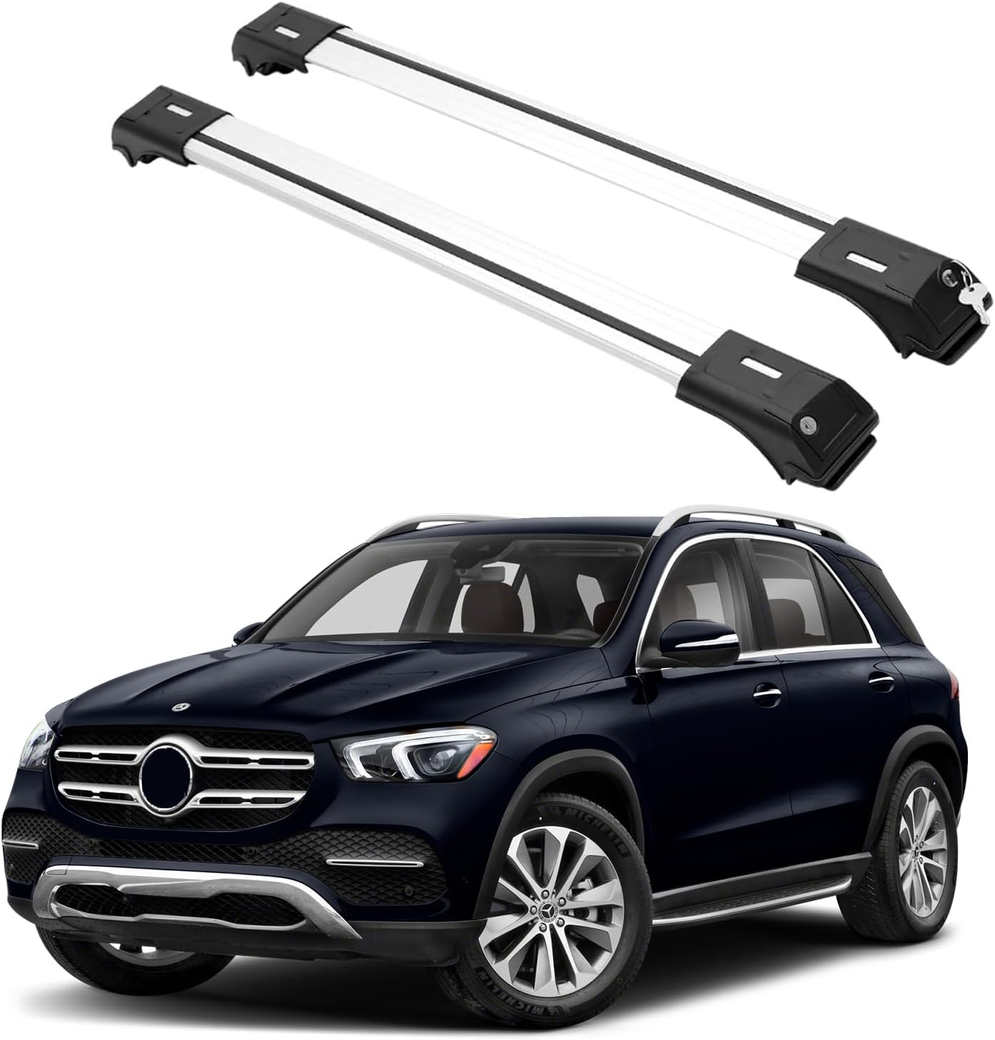 ERKUL Roof Rack Crossbars For MERCEDES-BENZ GLE 2015-2019