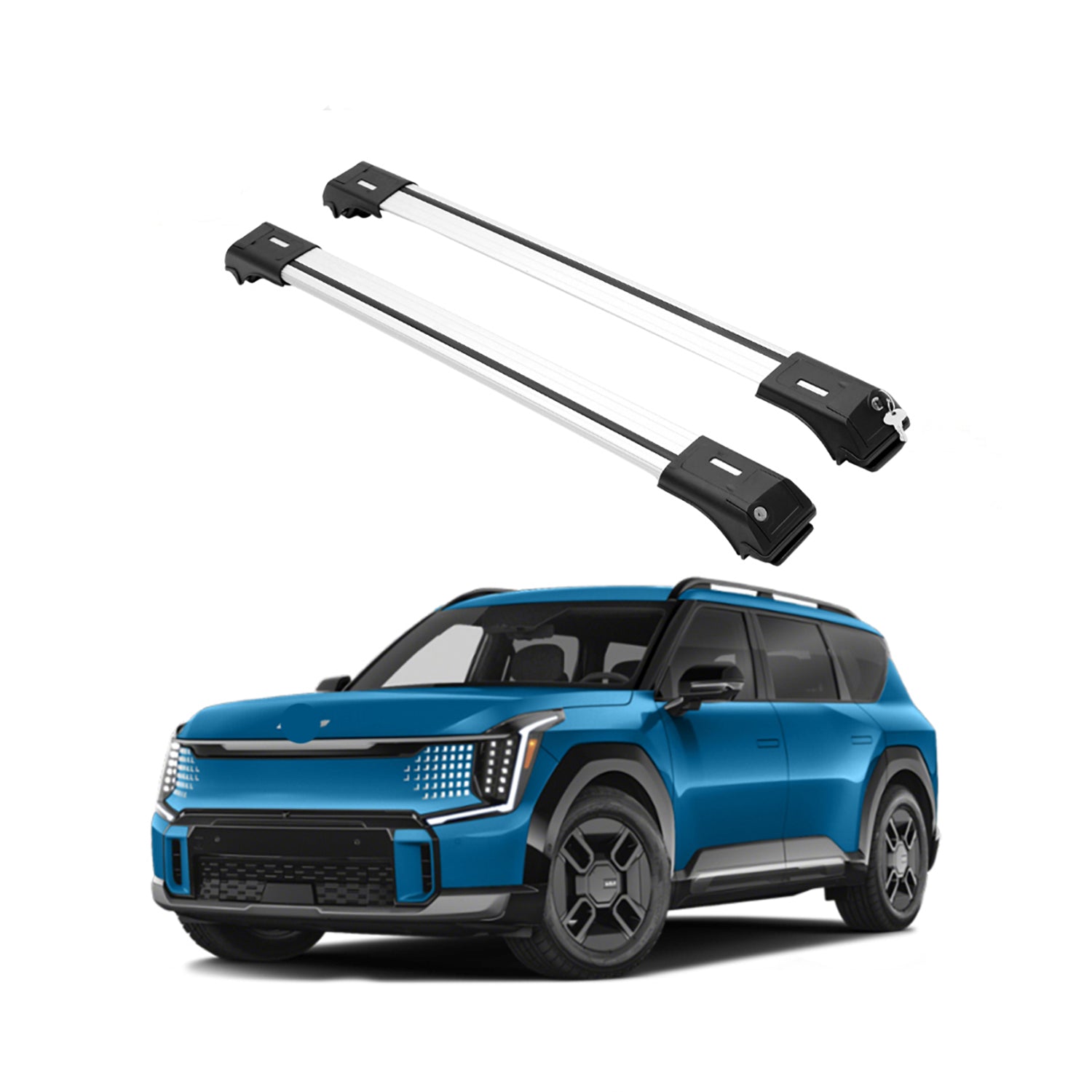 ERKUL Roof Rack Crossbars For KIA EV9 2024-2026
