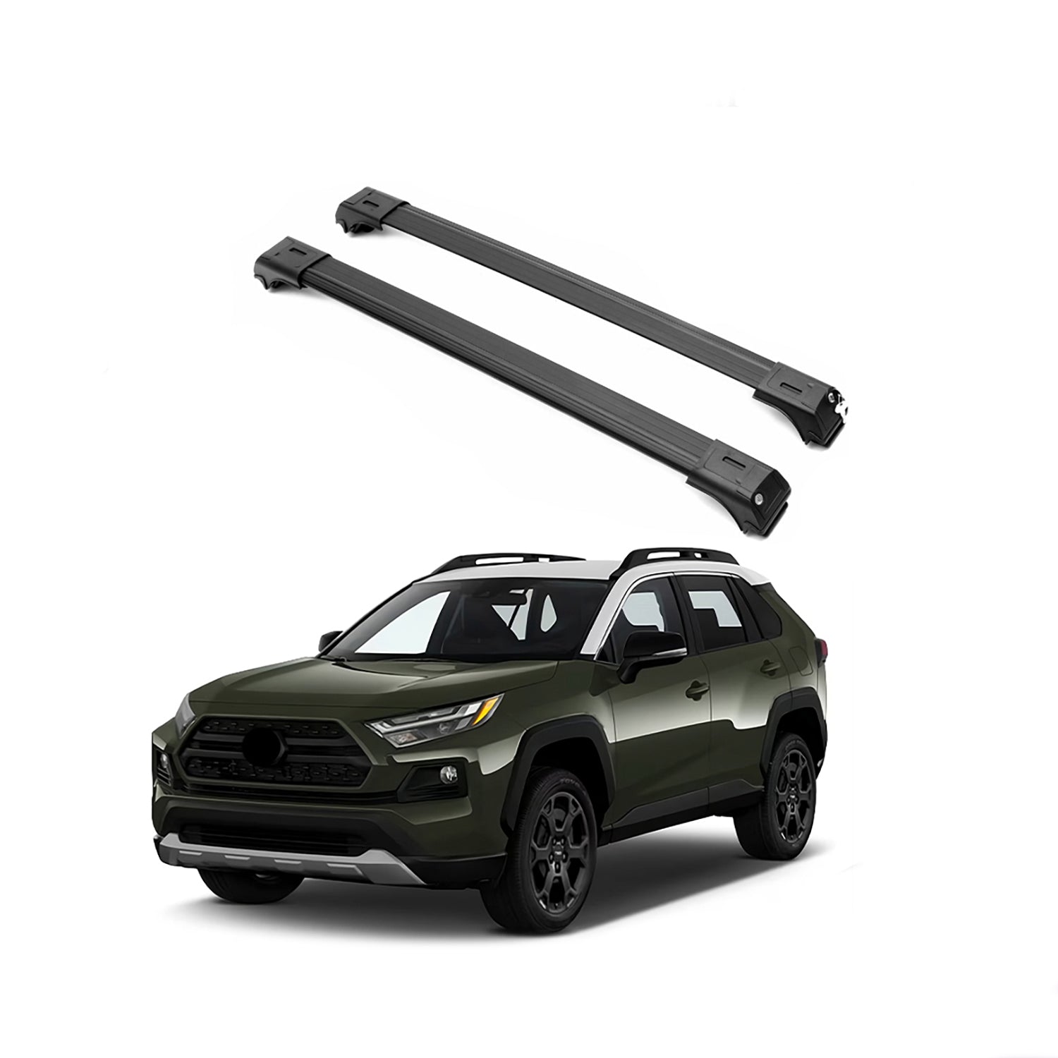 ERKUL Roof Rack Crossbars For TOYOTA RAV4 2019-2025