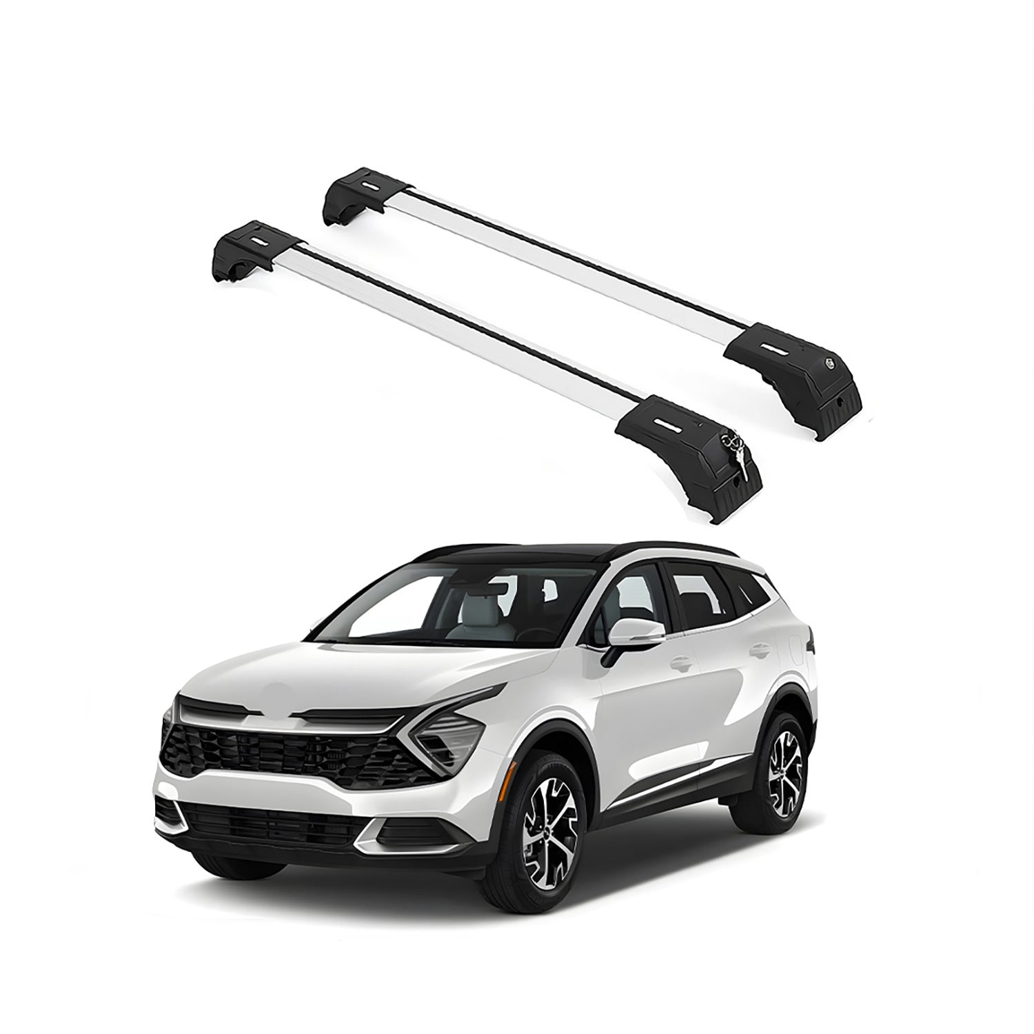 ERKUL Roof Rack Crossbars For KIA SPORTAGE 2023-2026