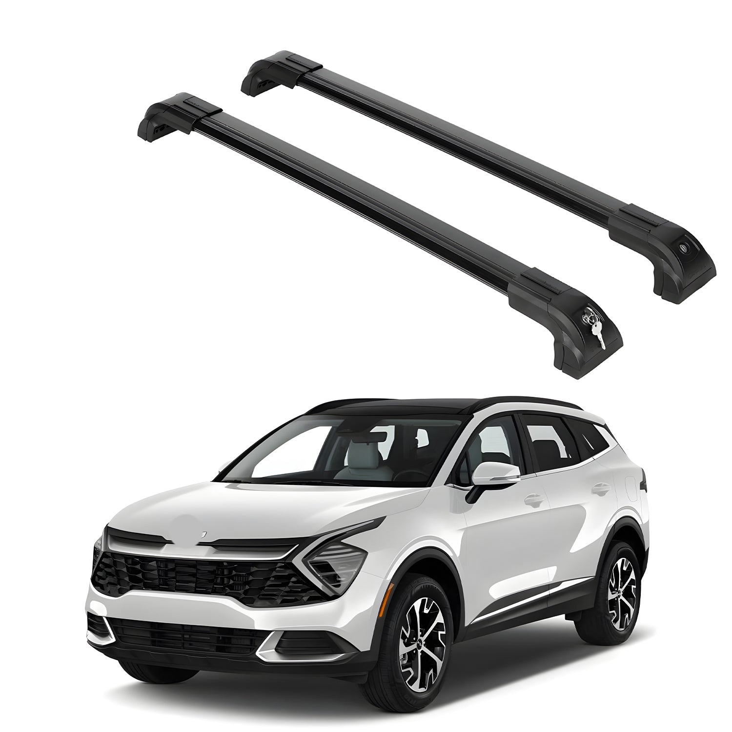 ERKUL Roof Rack Crossbars For KIA SPORTAGE 2023-2026