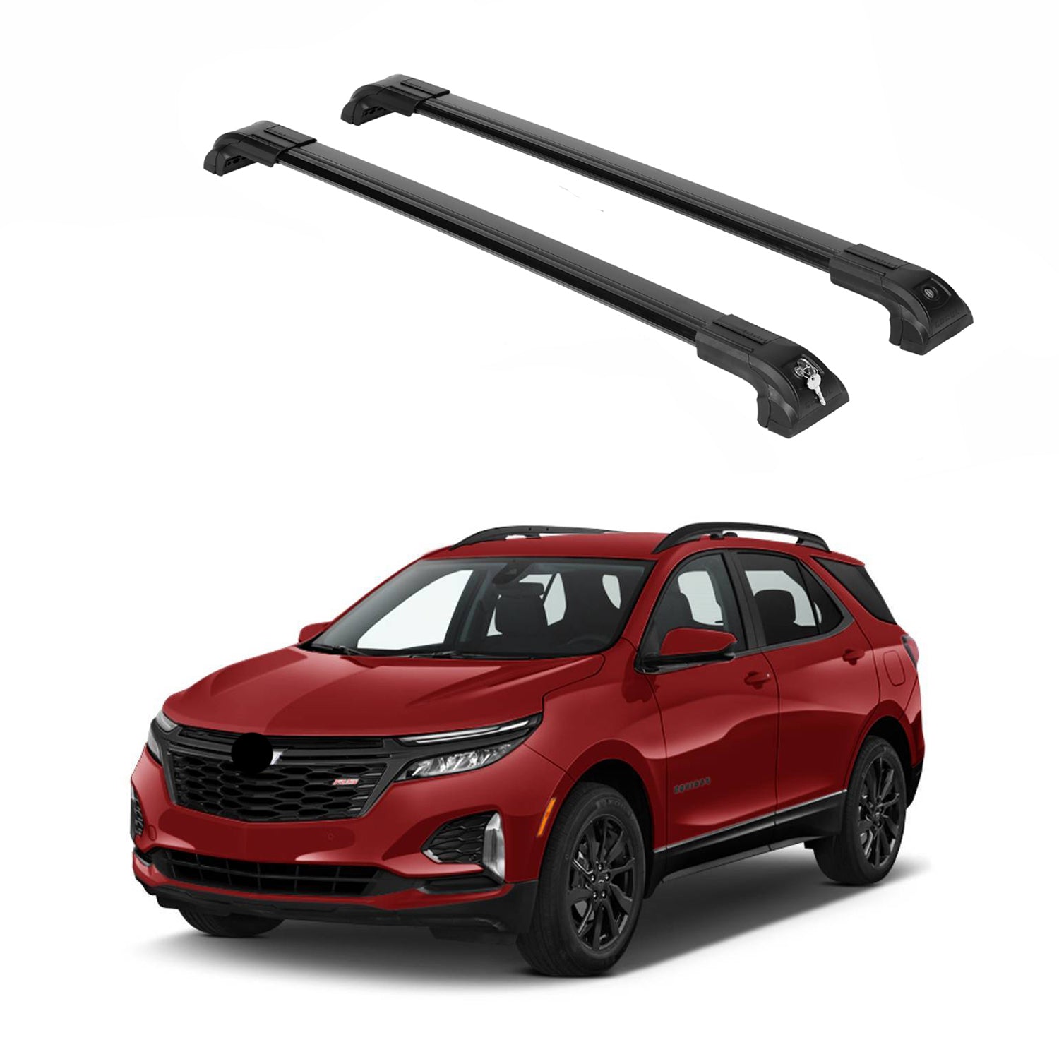 ERKUL Roof Rack Crossbars For CHEVROLET EQUINOX 2018-2024