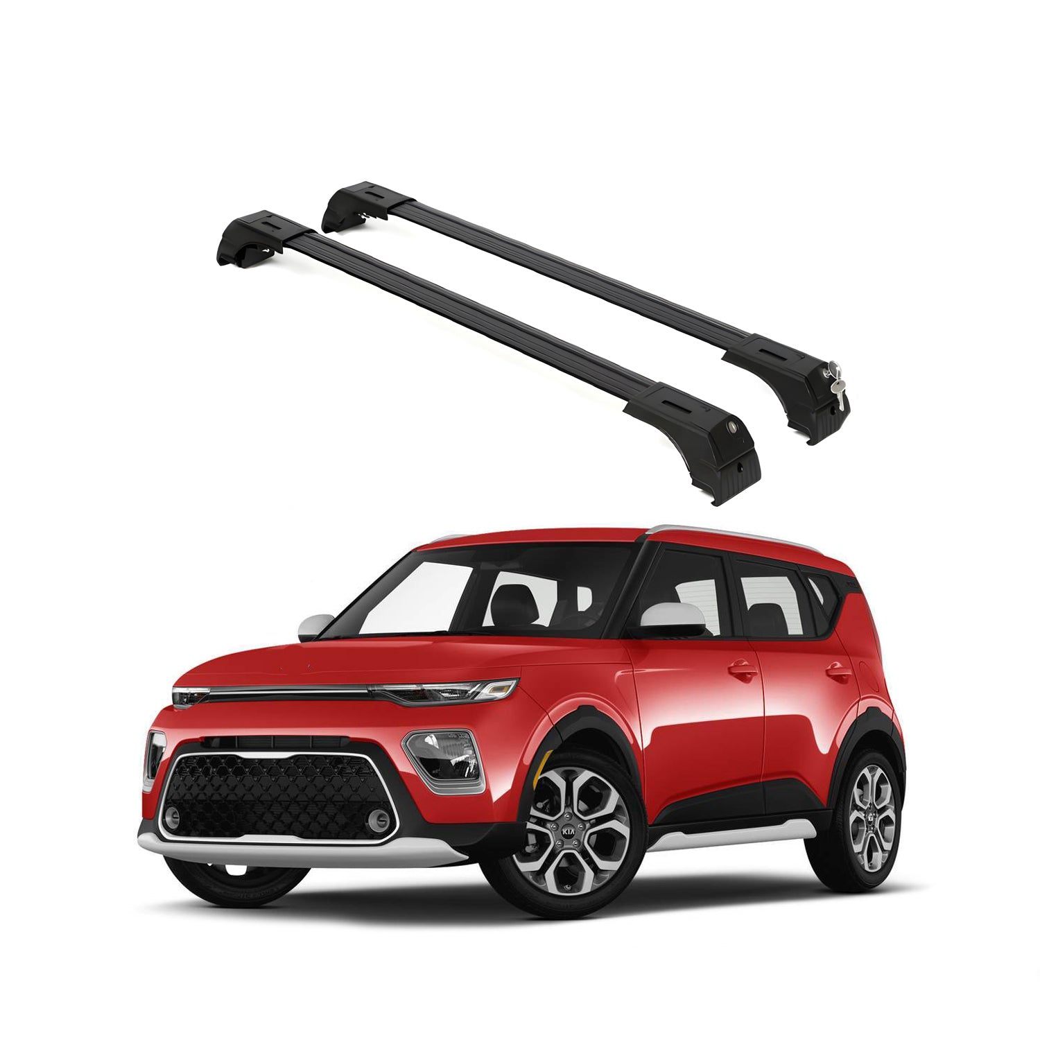 ERKUL Roof Rack Crossbars For KIA SOUL 2014-2019