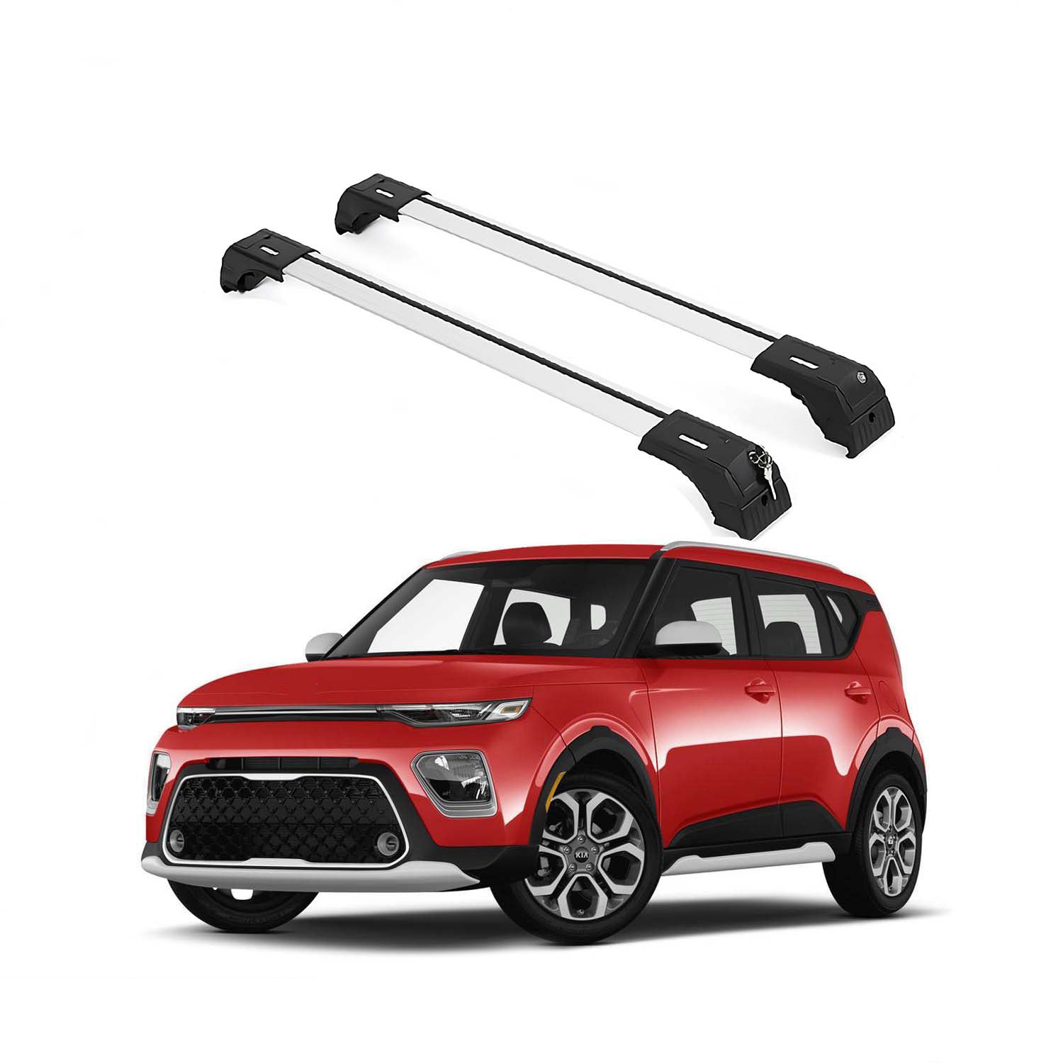 ERKUL Roof Rack Crossbars For KIA SOUL 2014-2019