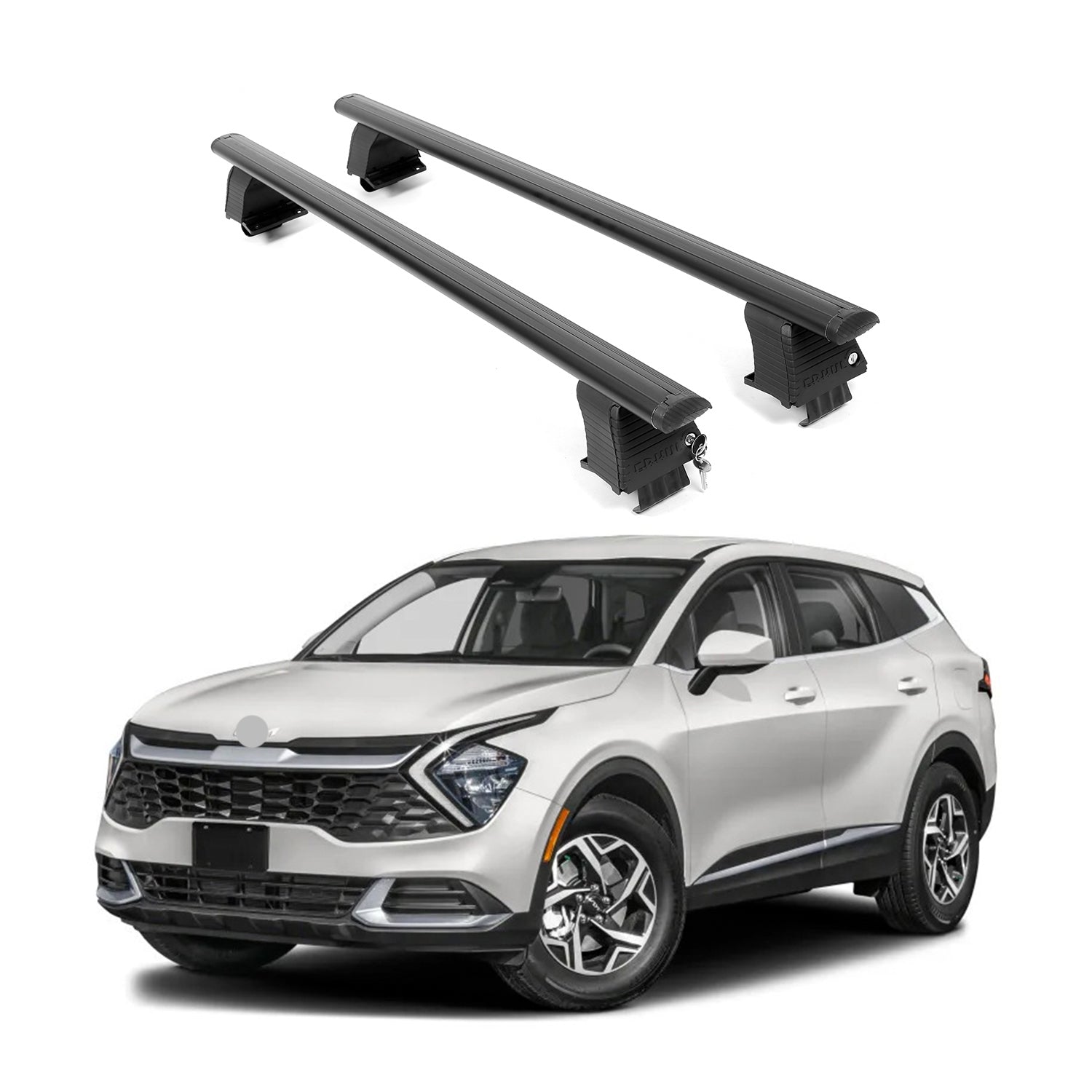ERKUL Roof Rack Crossbars For KIA SPORTAGE 2023-2026