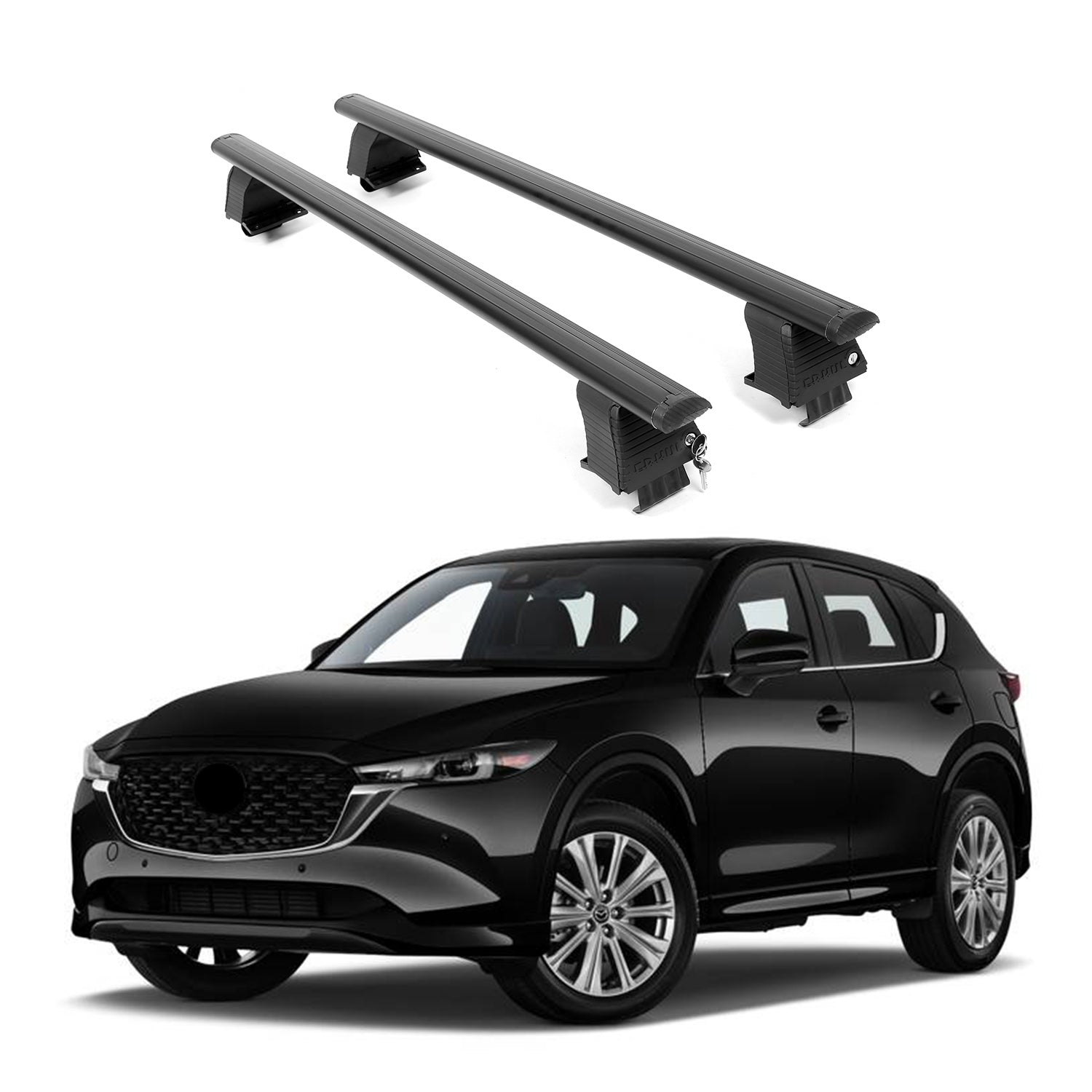 ERKUL Roof Rack Crossbars For MAZDA CX-5 2017-2025