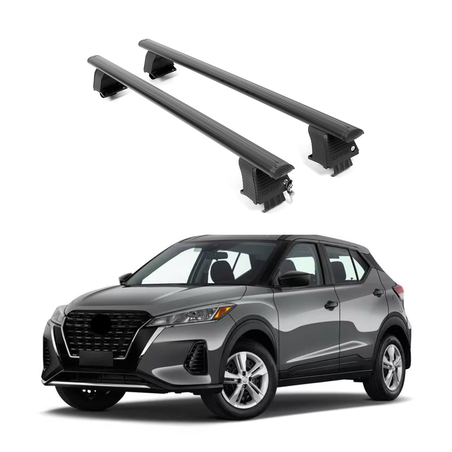 ERKUL Roof Rack Crossbars For NISSAN KICKS 2018-2024