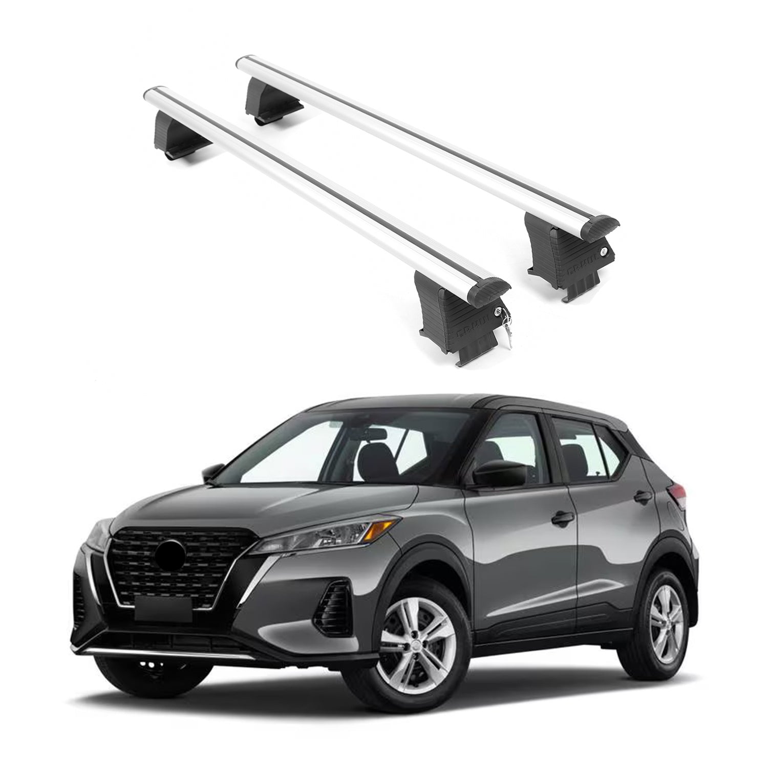 ERKUL Roof Rack Crossbars For NISSAN KICKS 2018-2024