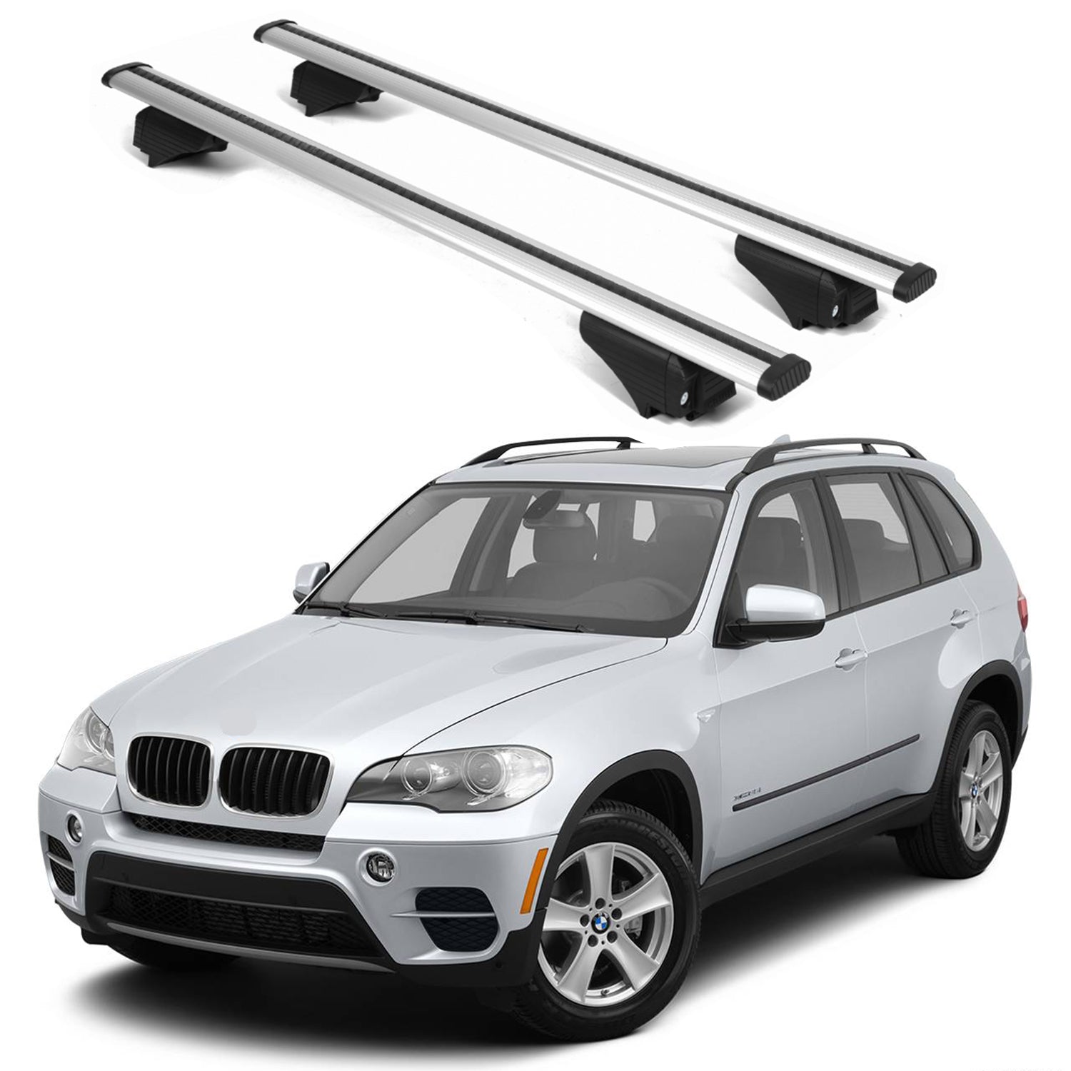 ERKUL Roof Rack Crossbars For BMW X5 2007-2013