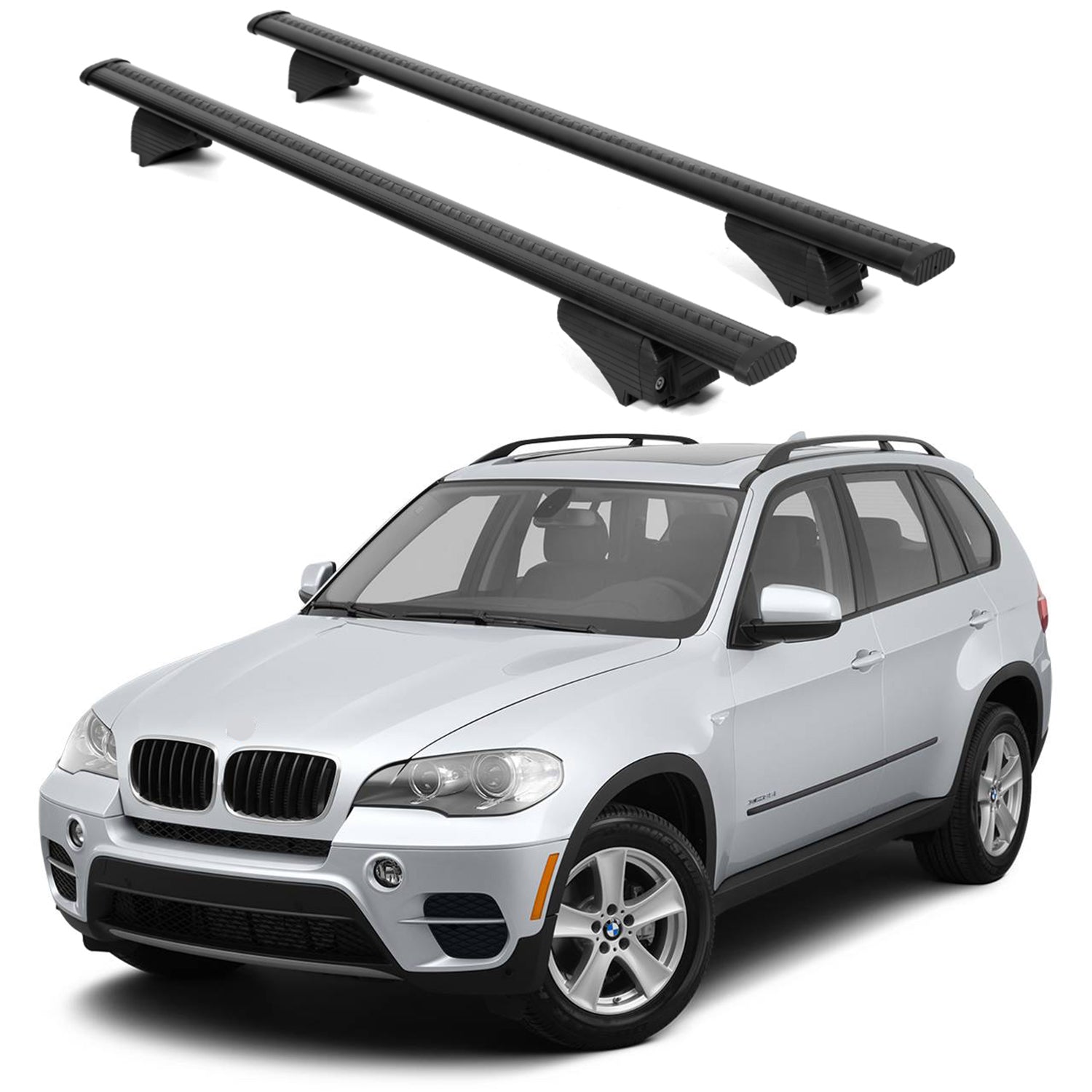 ERKUL Roof Rack Crossbars For BMW X5 2007-2013