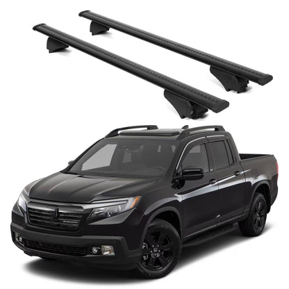 ERKUL Roof Rack Cross Bars for Honda Ridgeline 2017-2026 for Raised Rails-Black