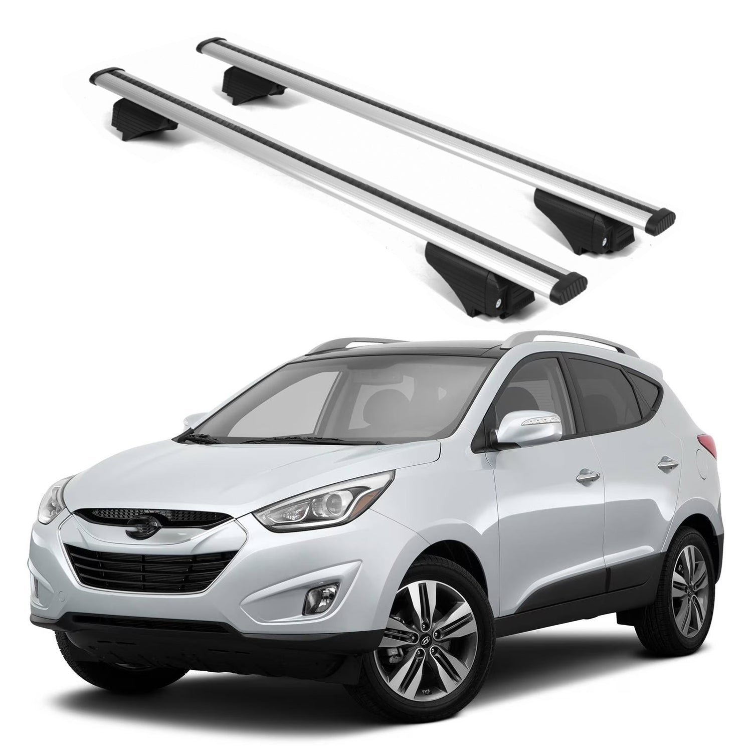 ERKUL Roof Rack Crossbars For HYUNDAI TUCSON 2010-2015