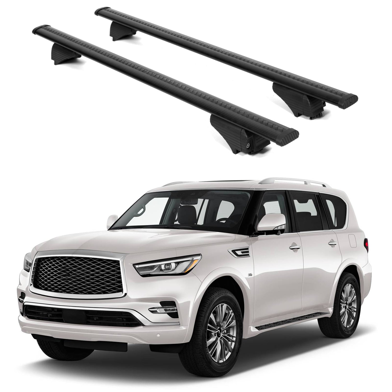 ERKUL Roof Rack Crossbars For INFINITI QX80 2018-2024
