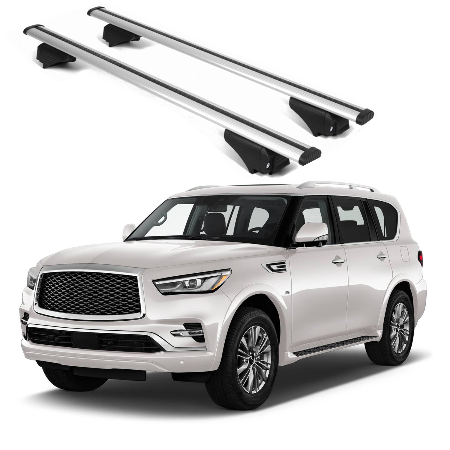 ERKUL Roof Rack Crossbars For INFINITI QX80 2018-2024