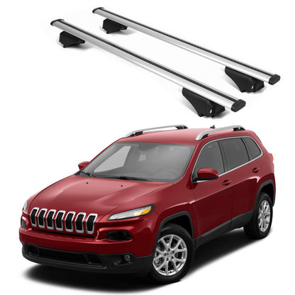 ERKUL Roof Rack Crossbars For JEEP CHEROKEE 2014-2023