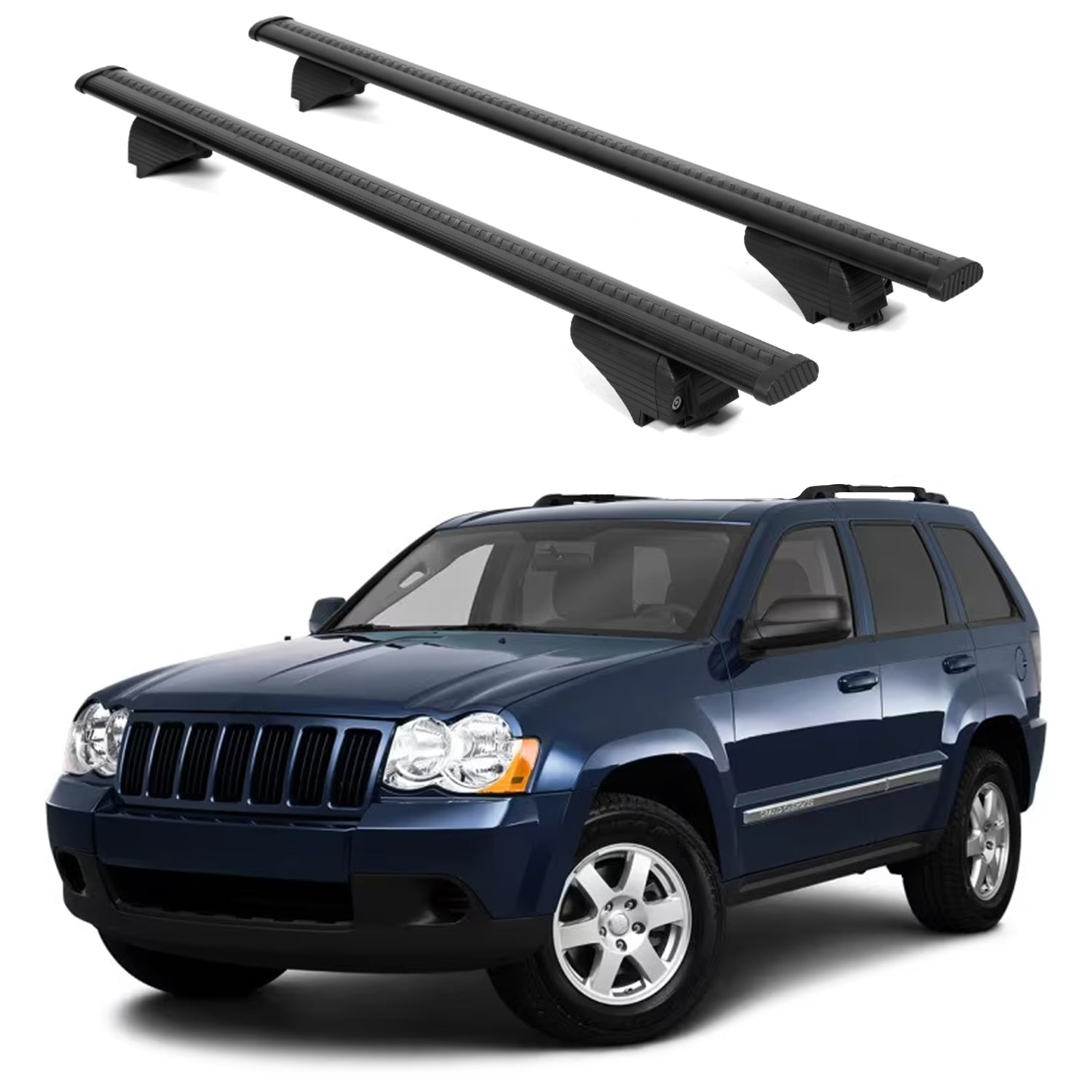 ERKUL Roof Rack Crossbars For JEEP GRAND CHEROKEE 2005-2010
