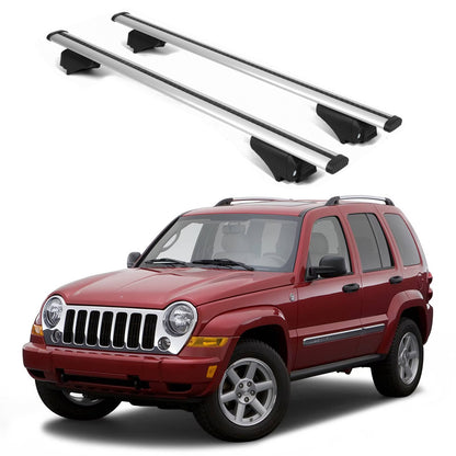 ERKUL Roof Rack Crossbars For JEEP LIBERTY 2002-2007