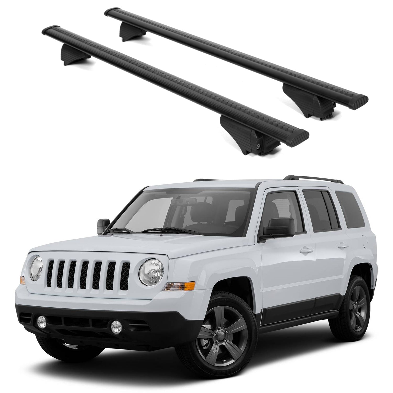 ERKUL Roof Rack Crossbars For JEEP PATRIOT 2007-2017